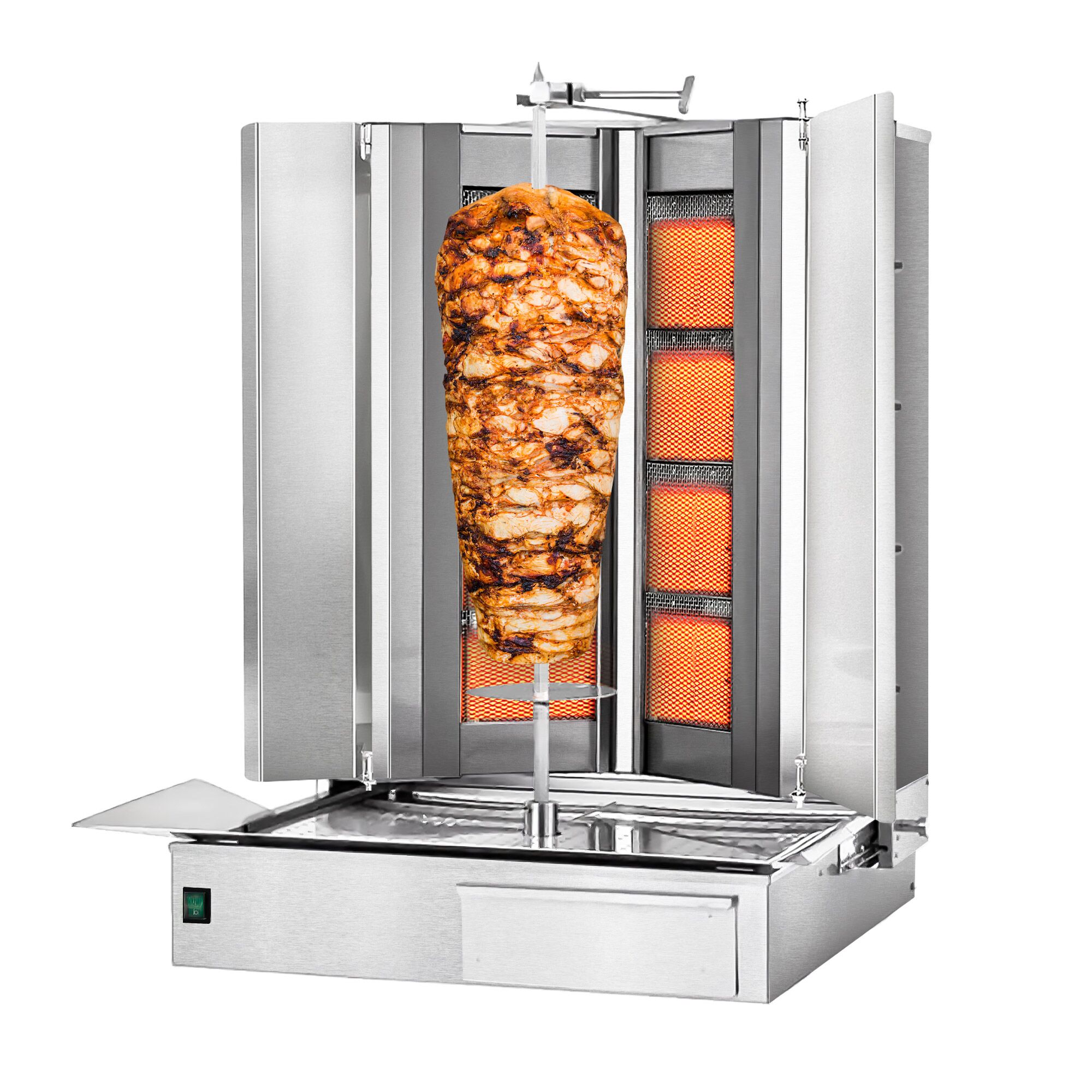 Gaasikebabigrill 8 põletit