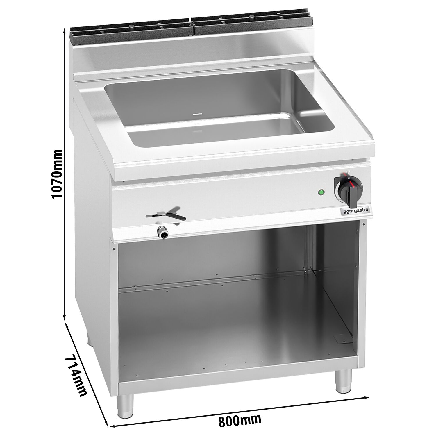 Marmiit 2 × GN 1/1, 2,4 kW