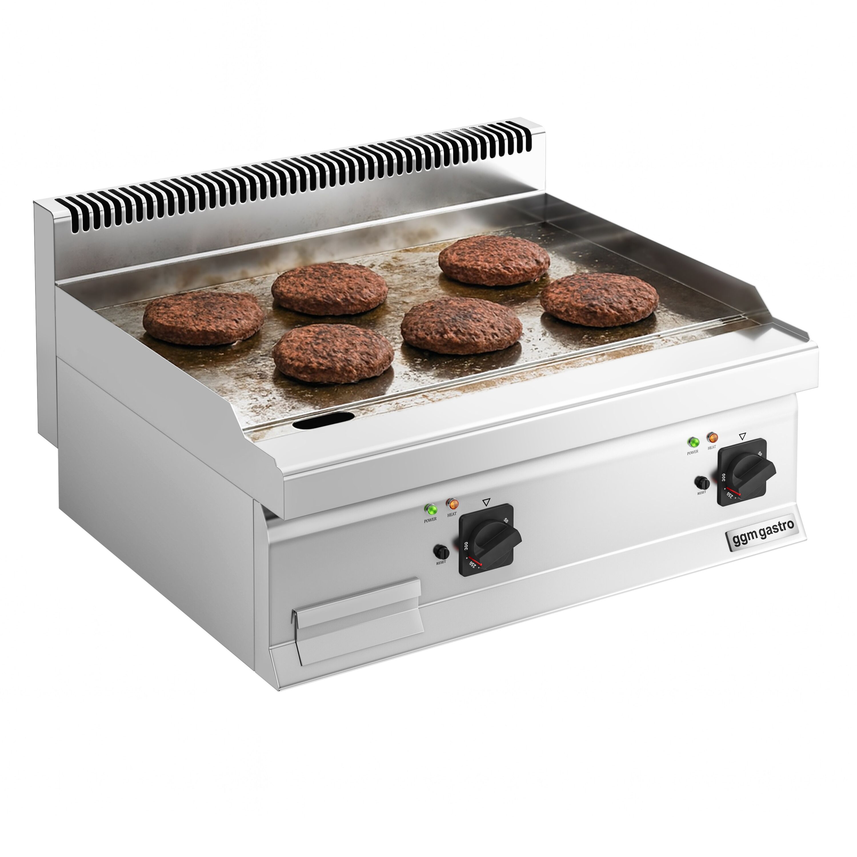Elektriline grillplaat kõvakroomitud, sile