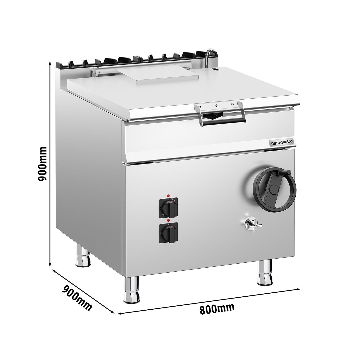 Elektriline brattpann 80L, 12kW