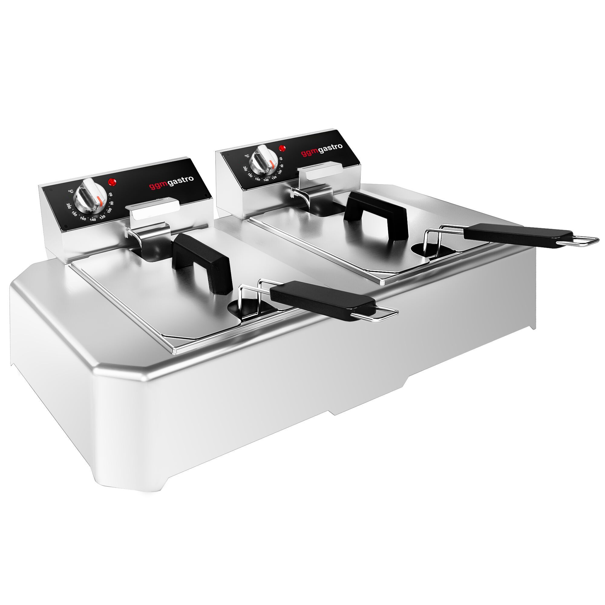 Fritüür 5 + 5 l, 7,5 kW
