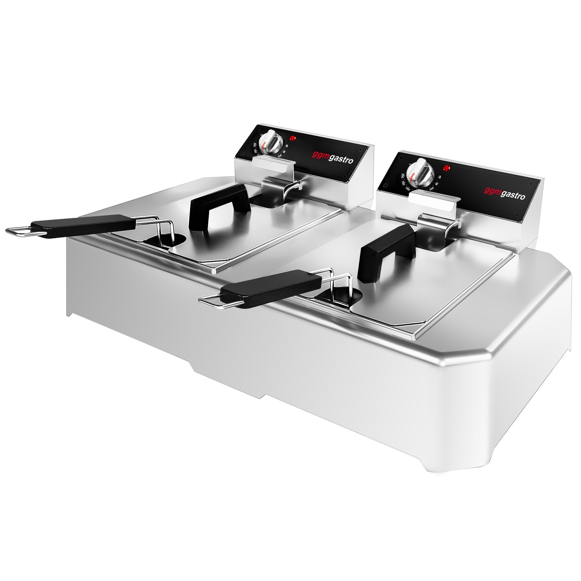 Fritüür 5 + 5 l, 7,5 kW