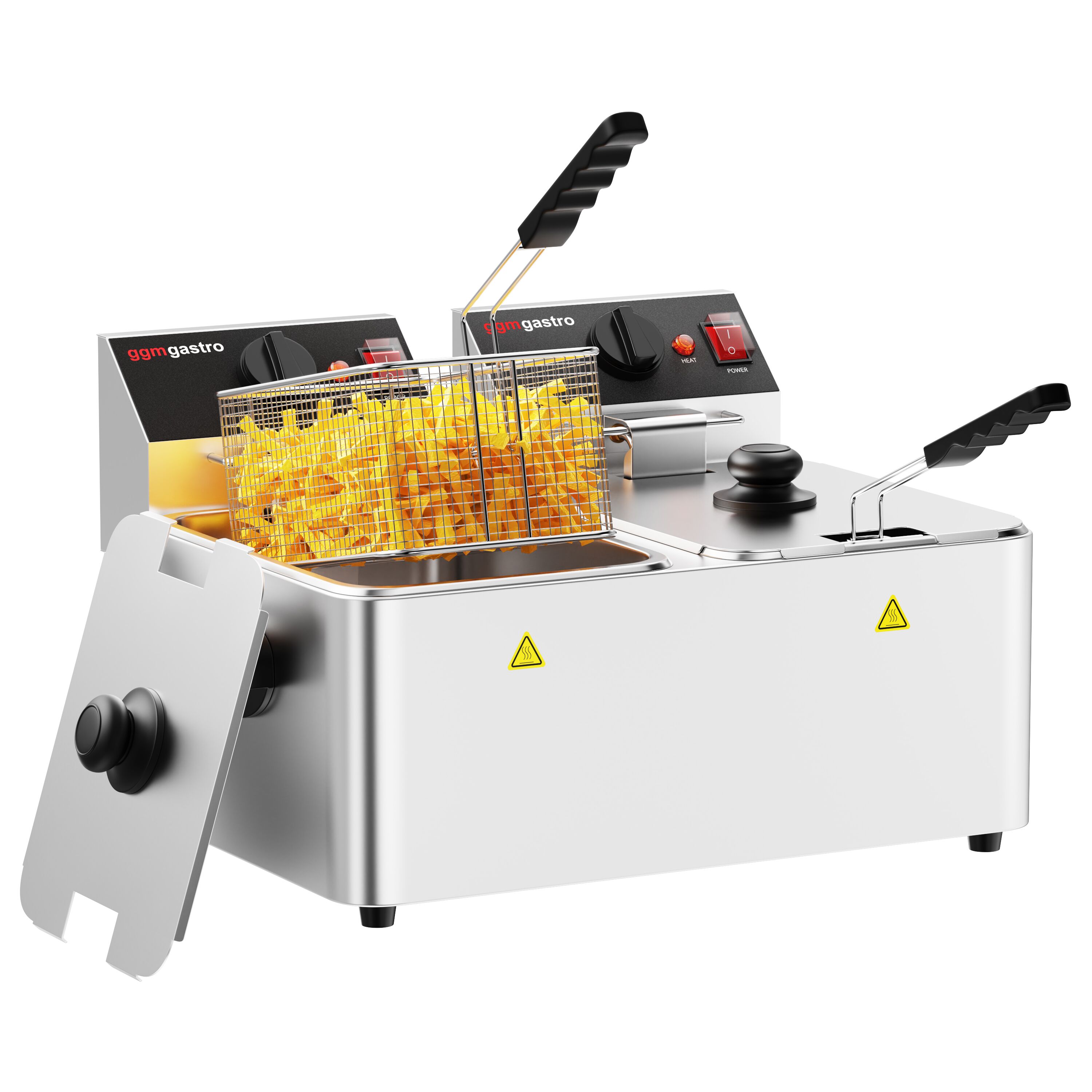Fritüür 4 + 4 l, 5 kW
