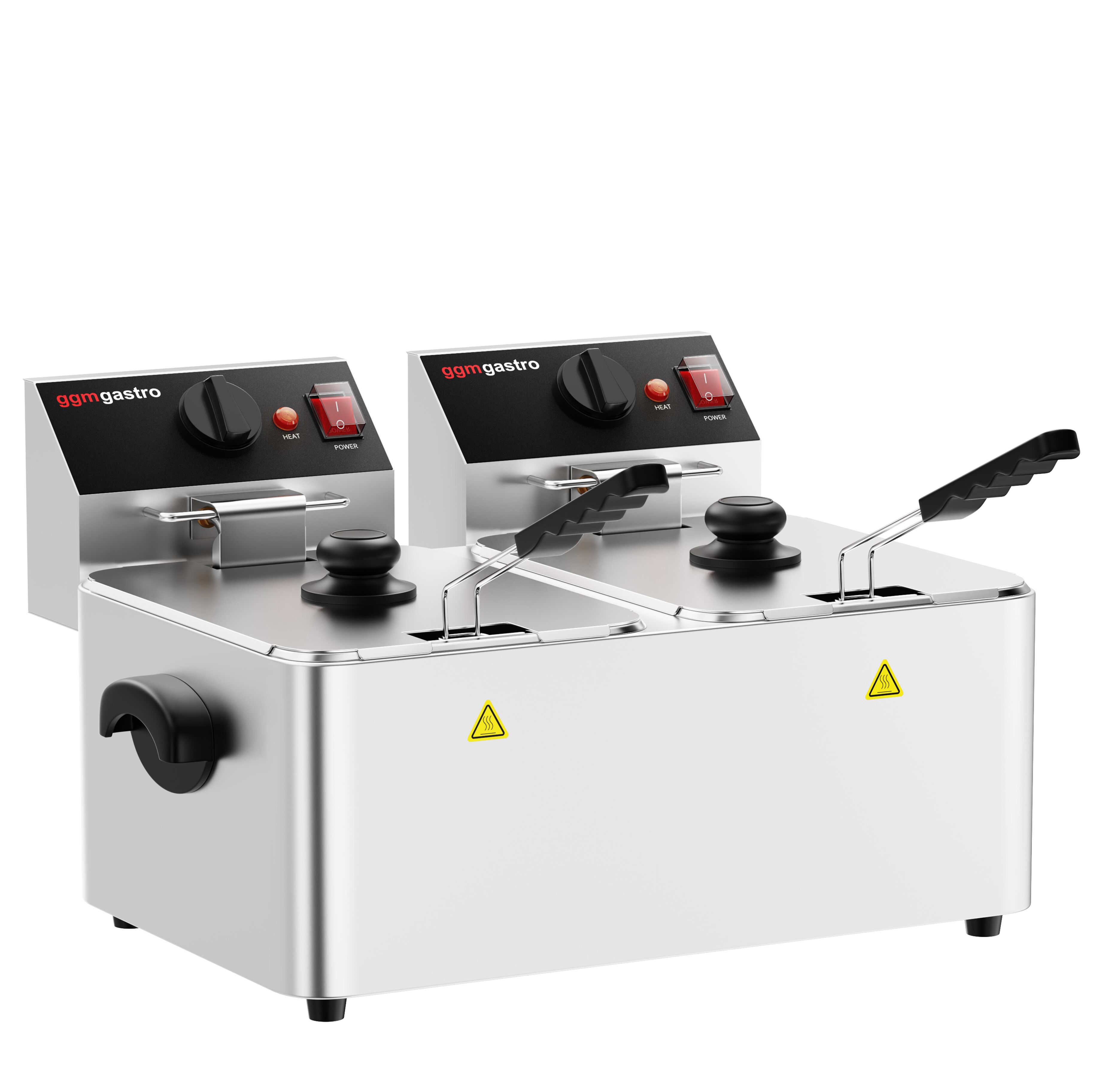 Fritüür 4 + 4 l, 5 kW