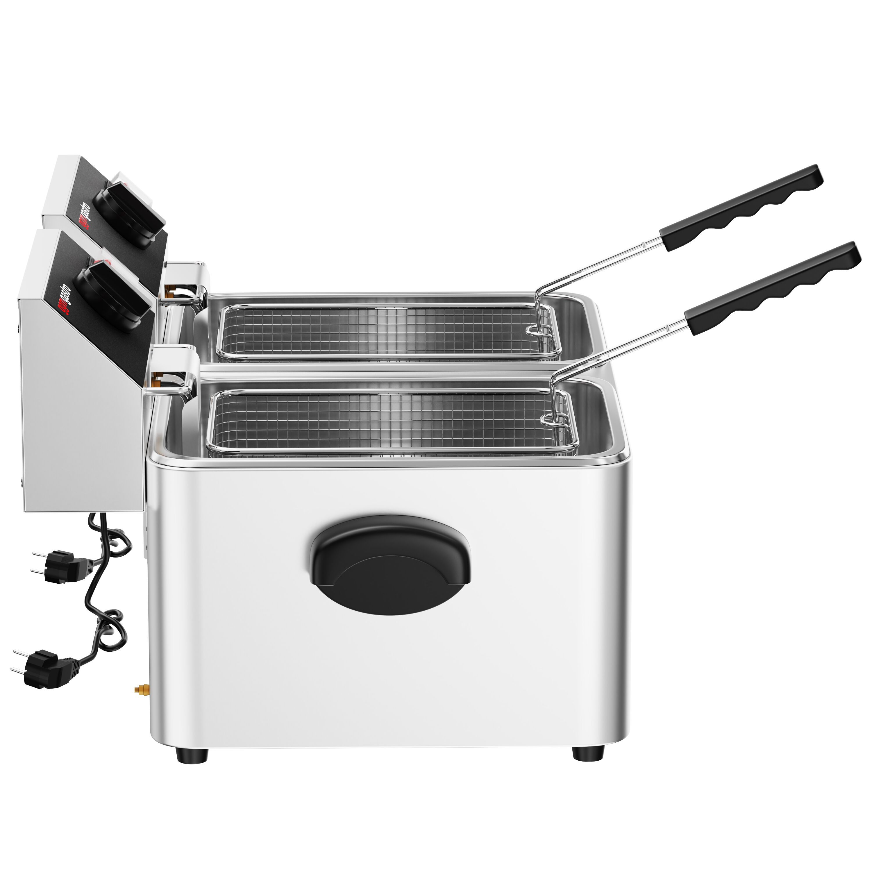 Fritüür 4 + 4 l, 5 kW