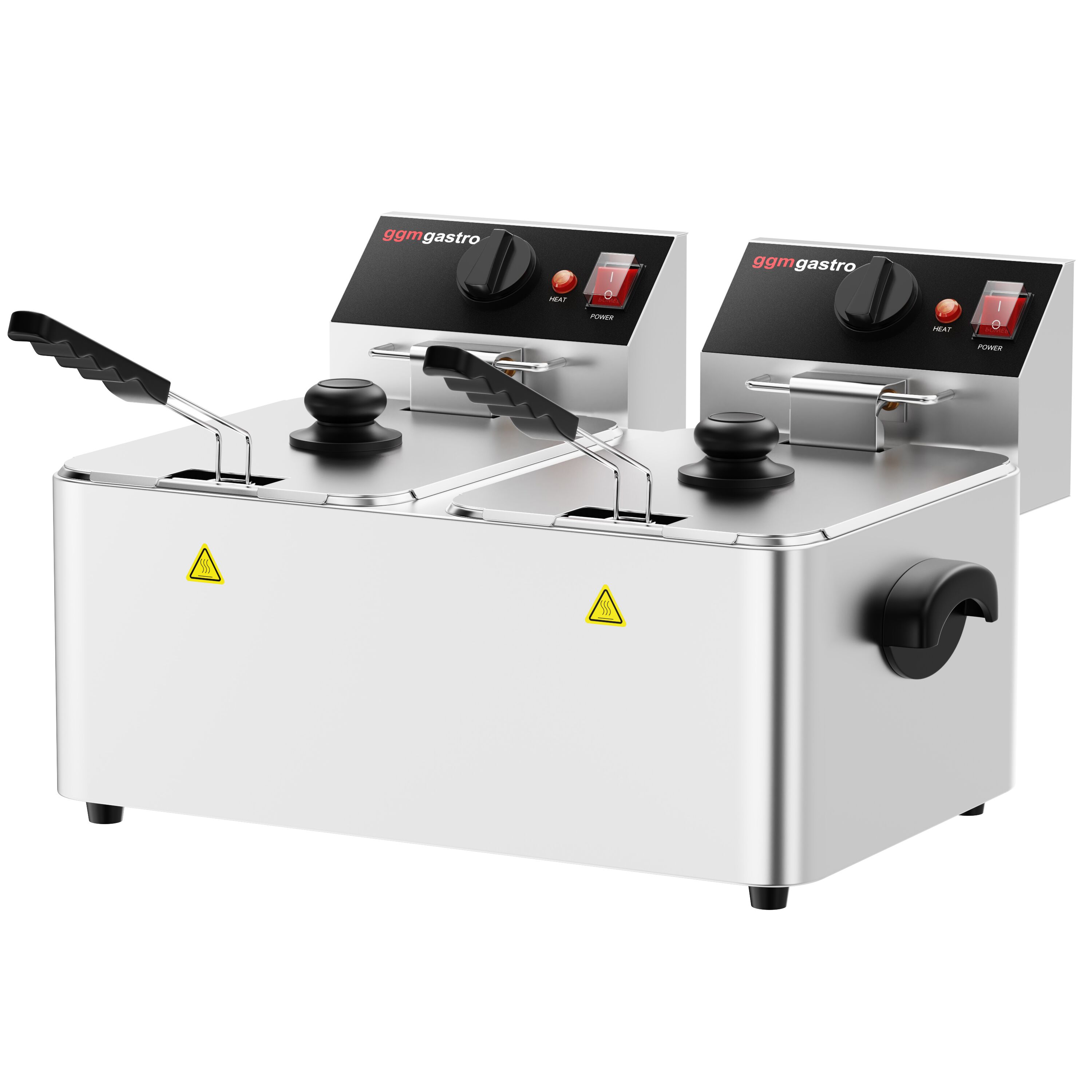 Fritüür 4 + 4 l, 5 kW