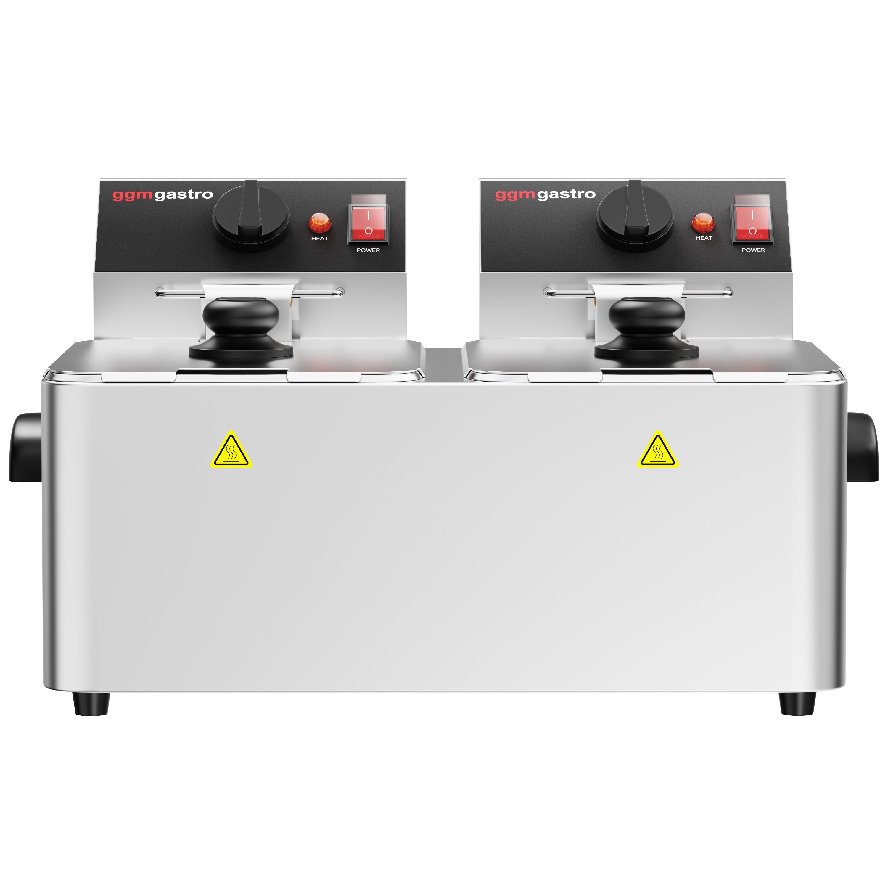 Fritüür 4 + 4 l, 5 kW