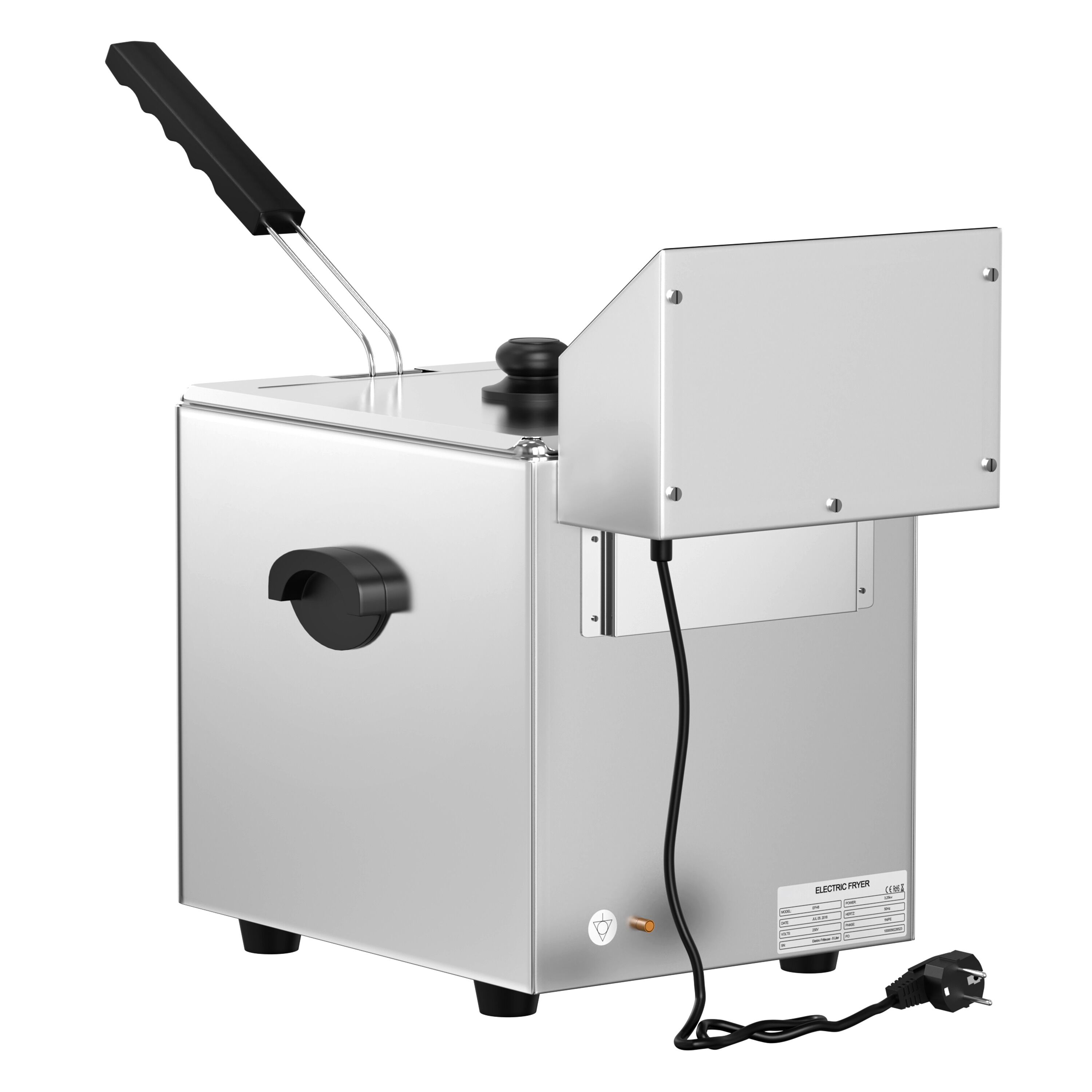 Elektrifritüür 8 l, 3,25 kW