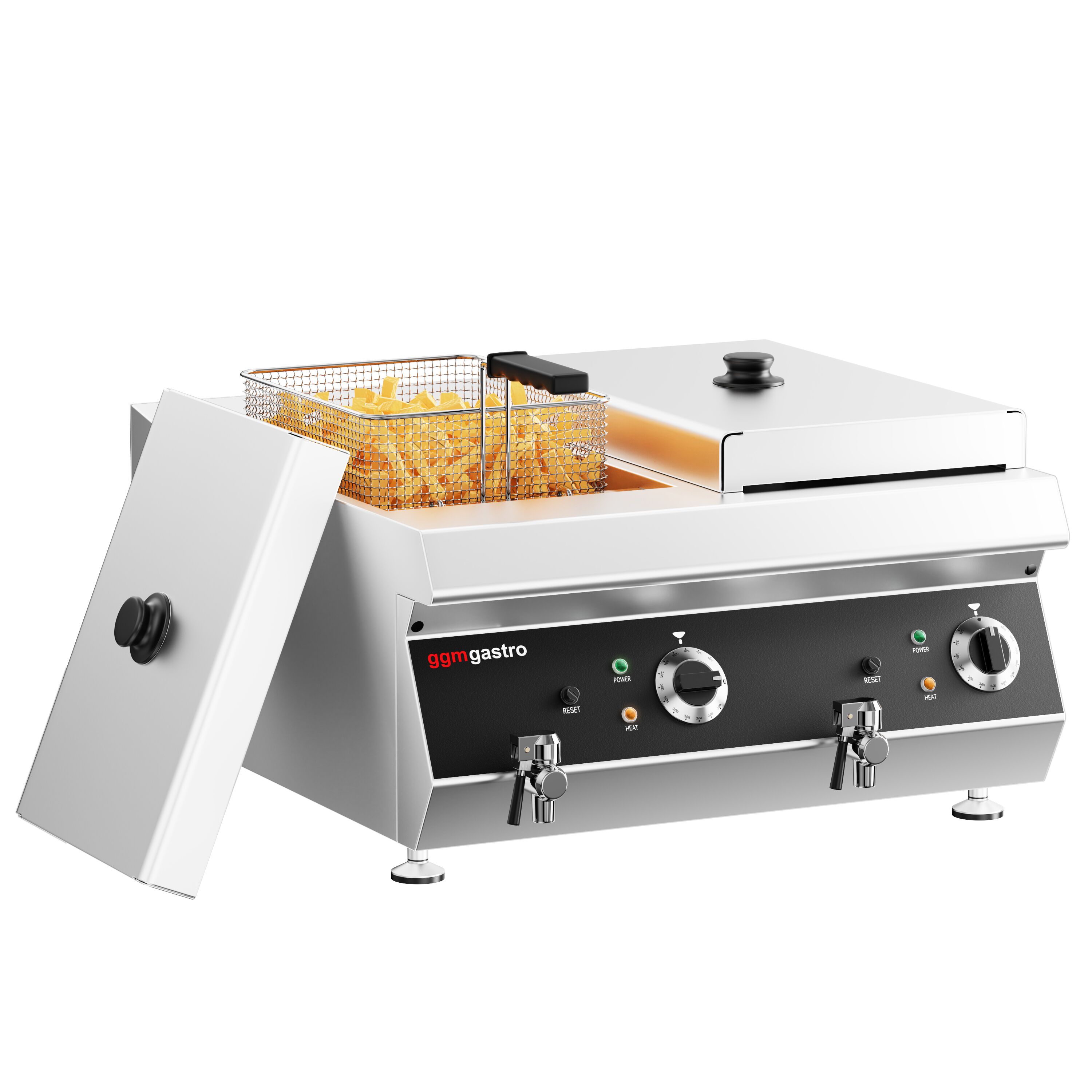 Fritüür 13 + 13 l, 9 kW