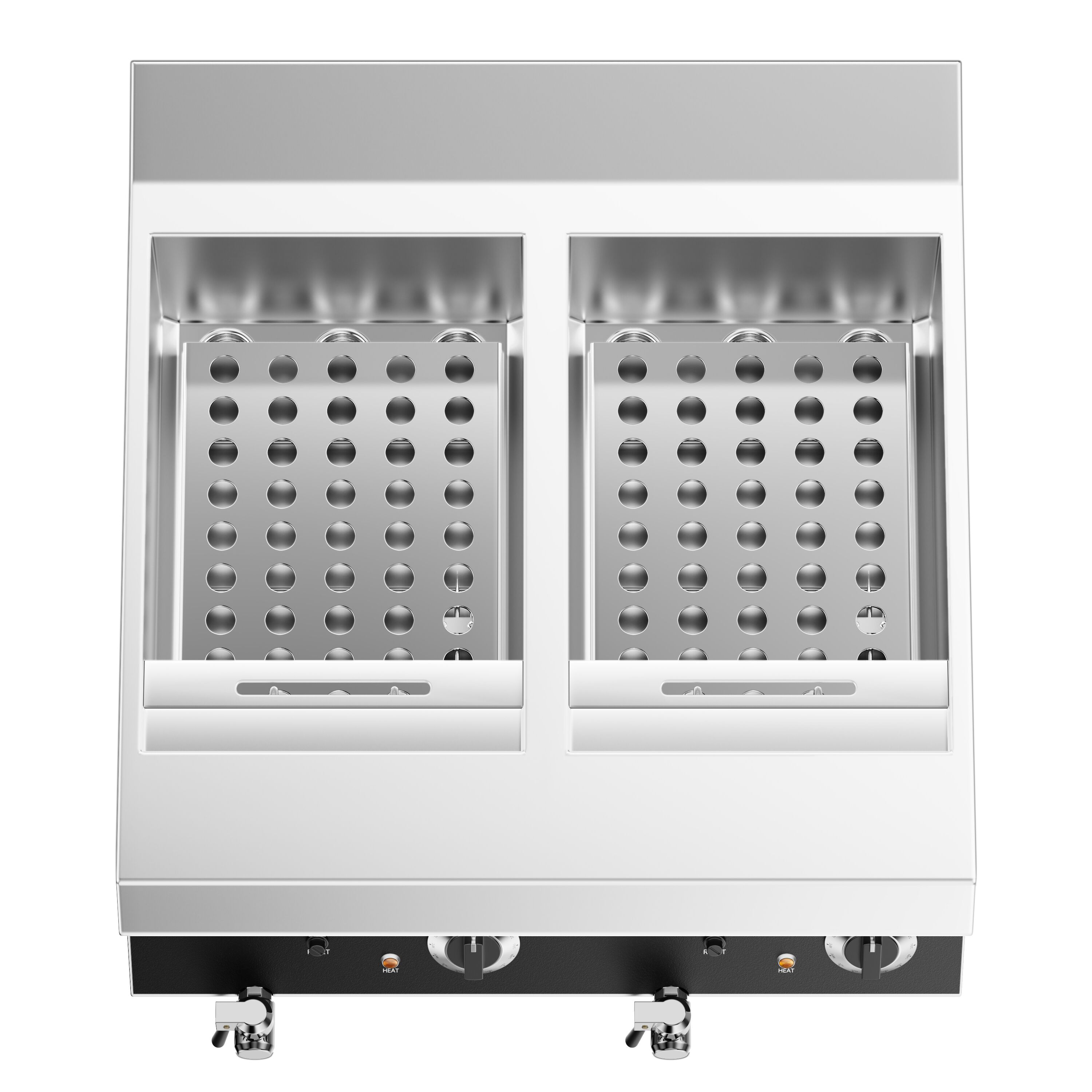 Fritüür 13 + 13 l, 9 kW