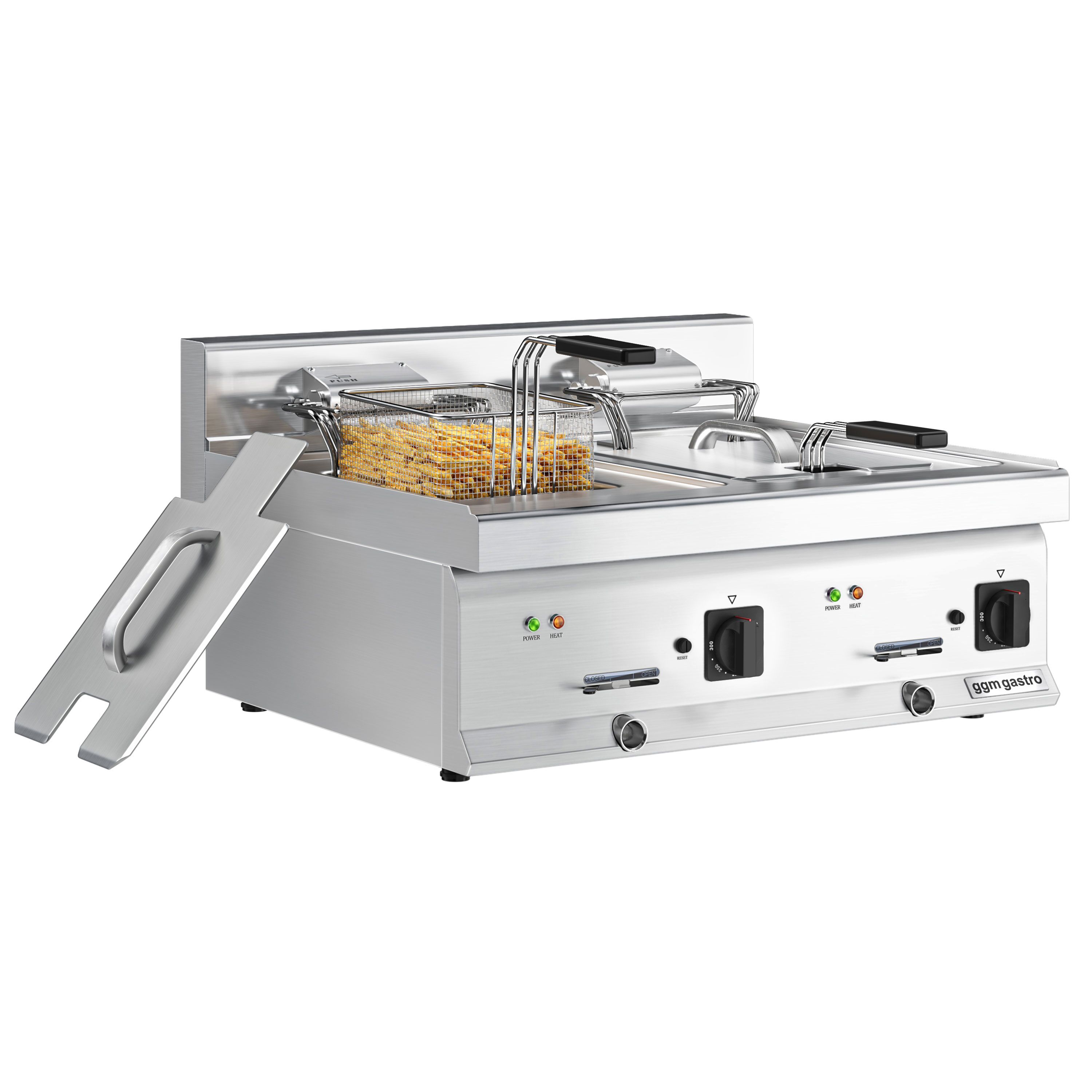 Fritüür 10 + 10 l, 18 kW
