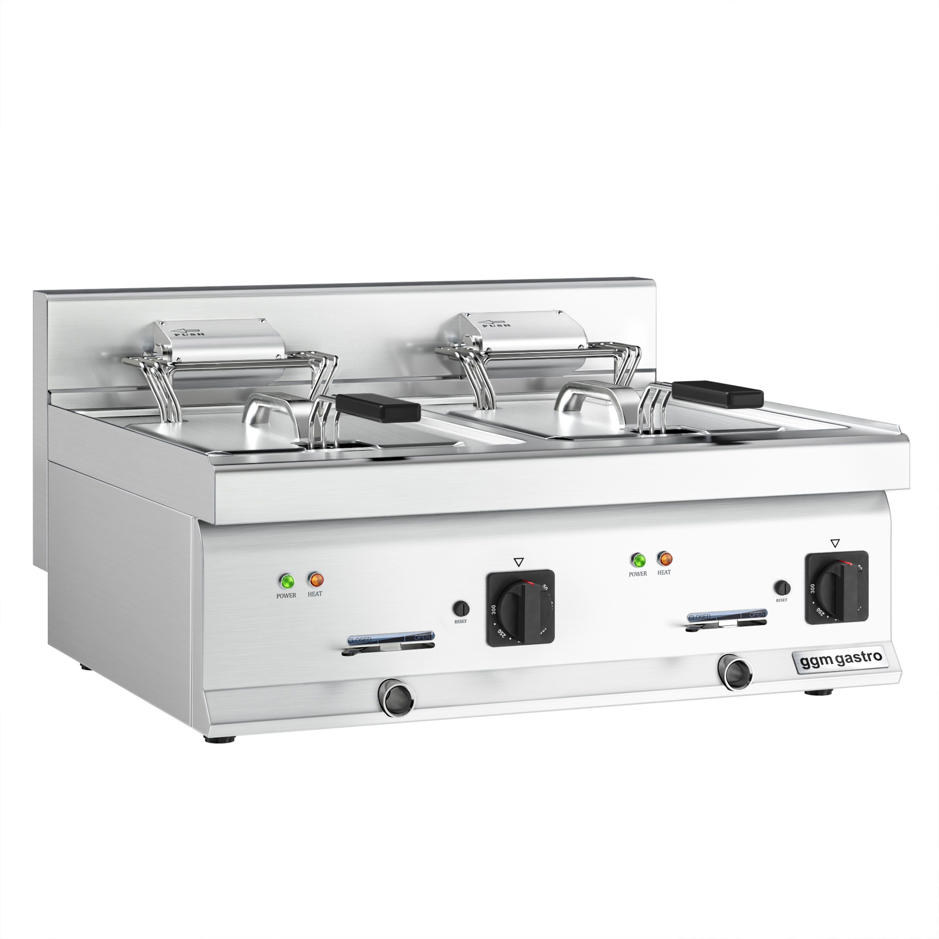 Fritüür 10 + 10 l, 18 kW