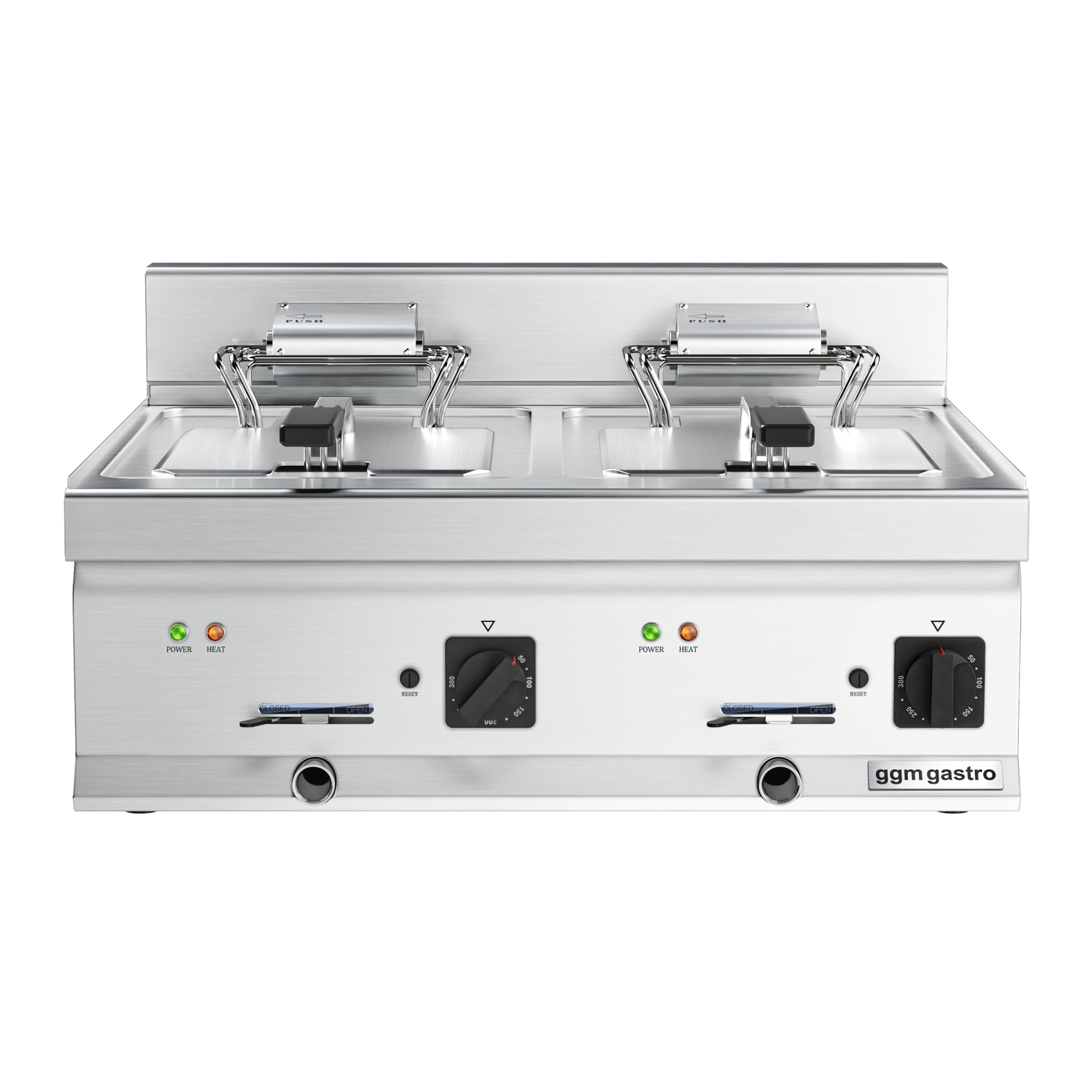Fritüür 10 + 10 l, 18 kW