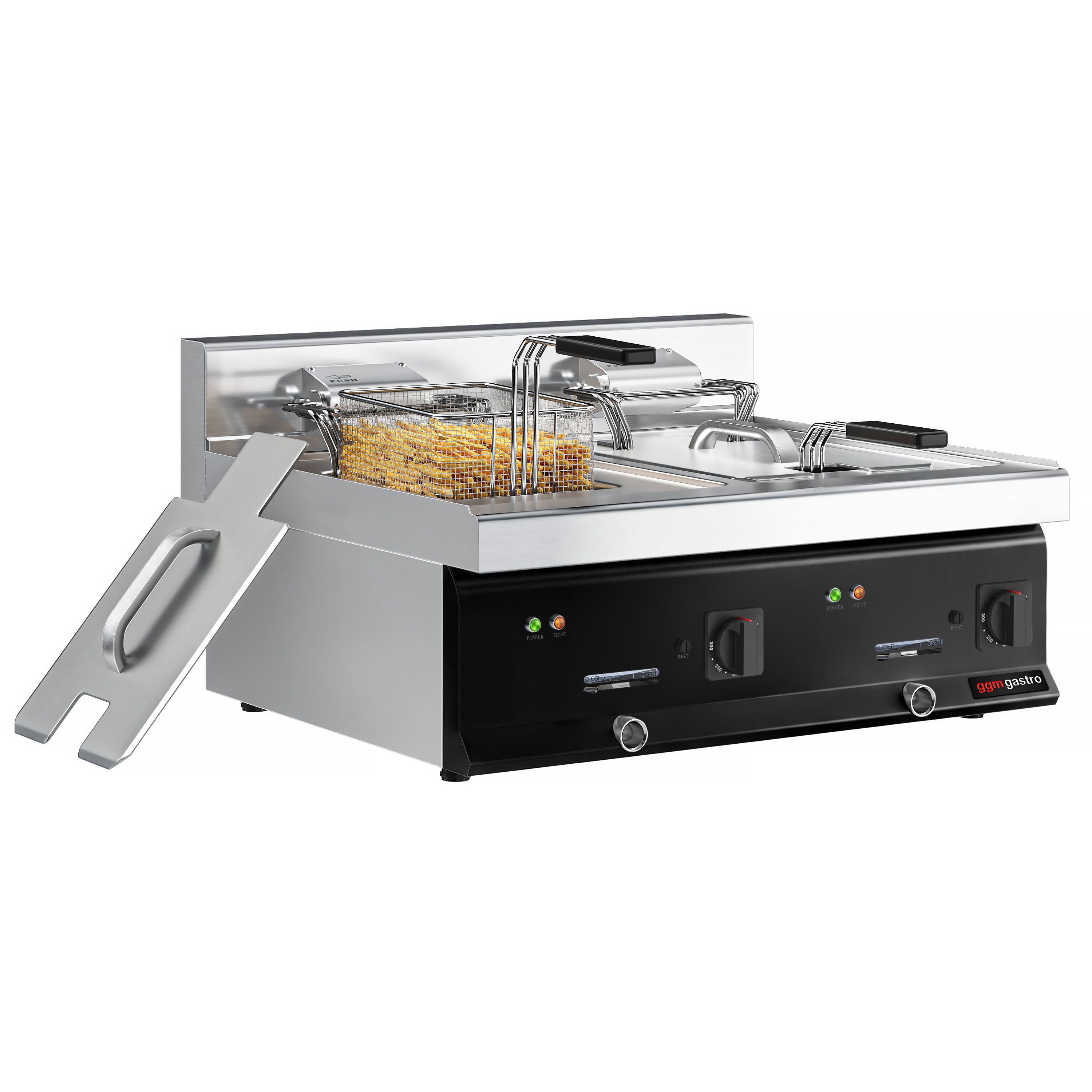 Fritüür 10 + 10 l, 16 kW