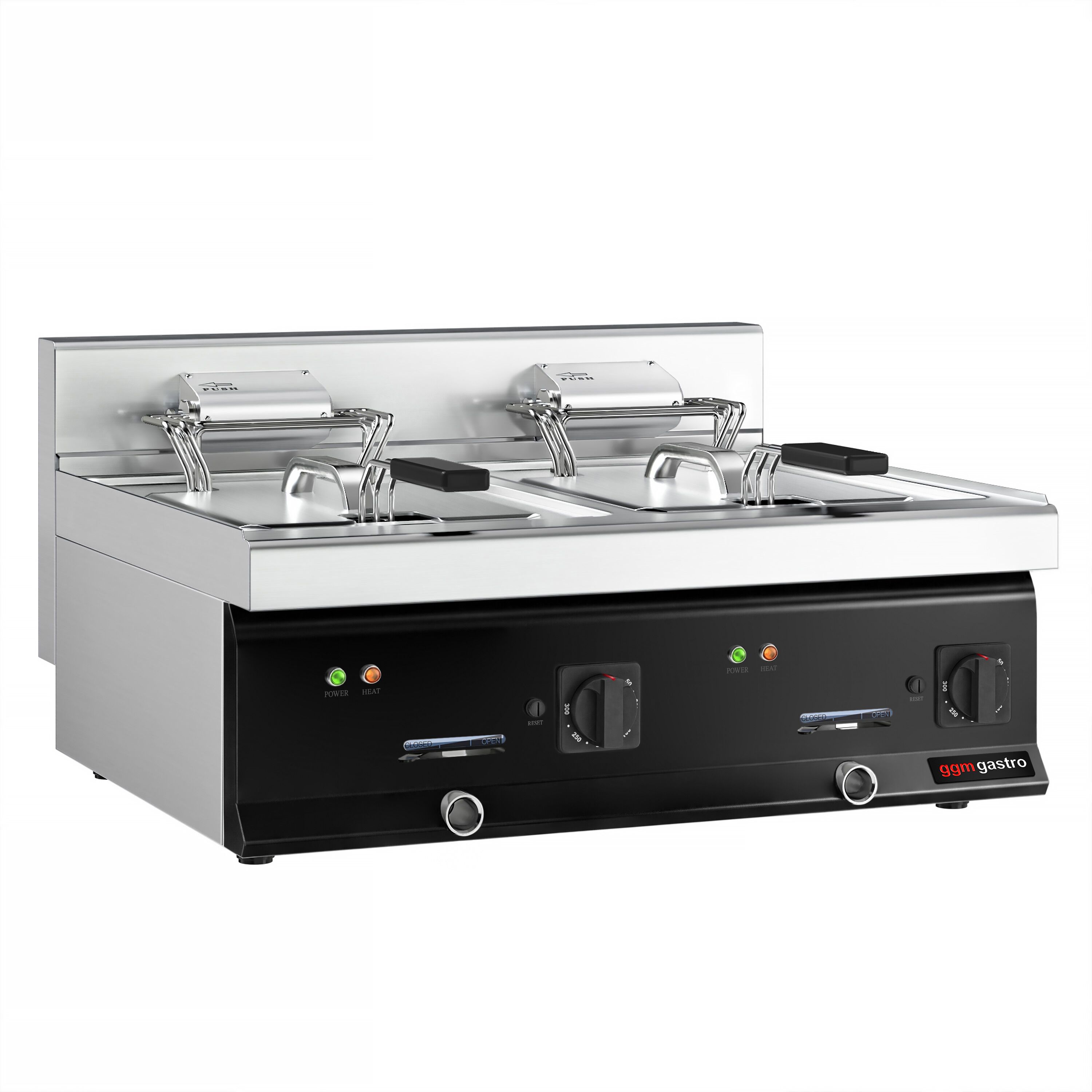 Fritüür 10 + 10 l, 16 kW