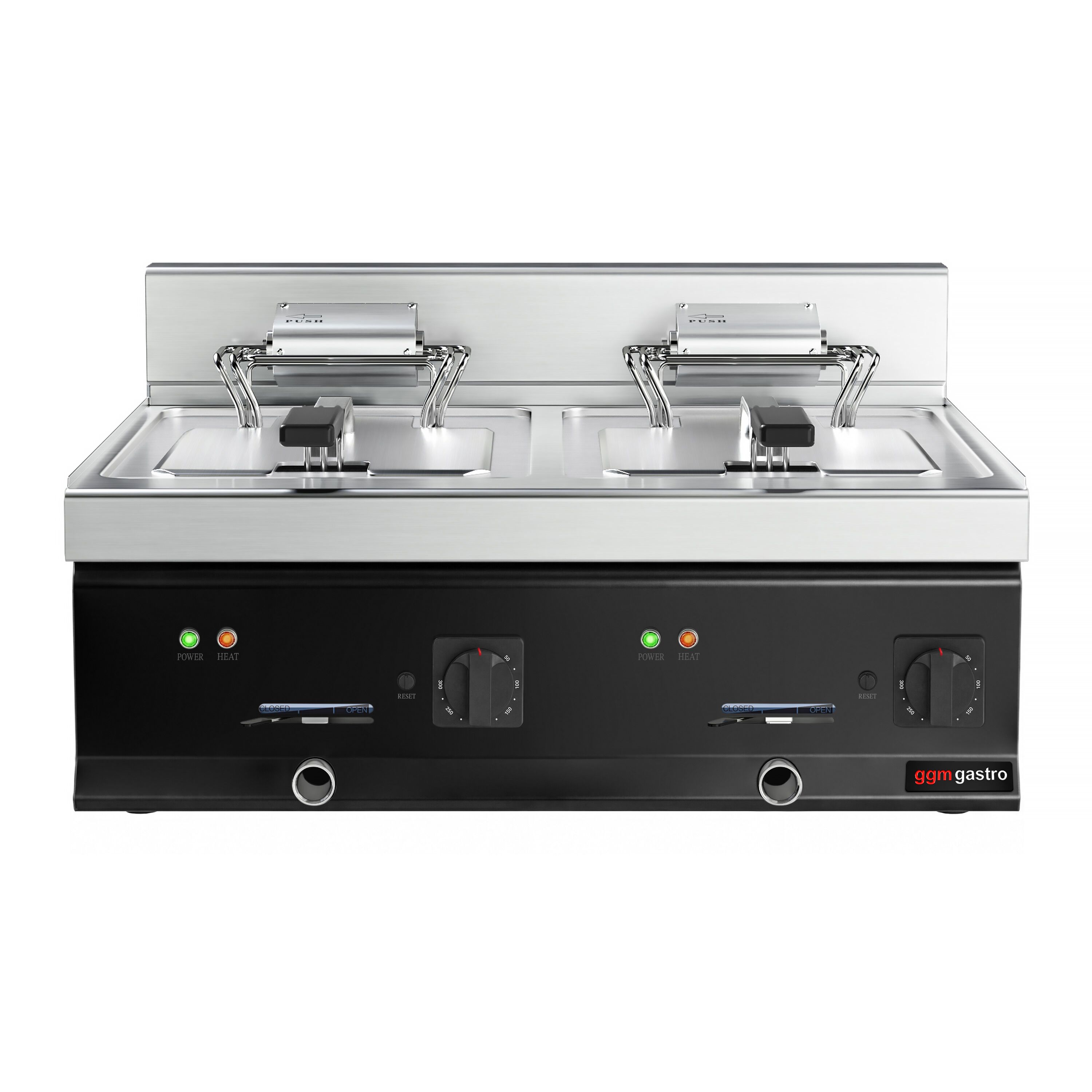 Fritüür 10 + 10 l, 16 kW