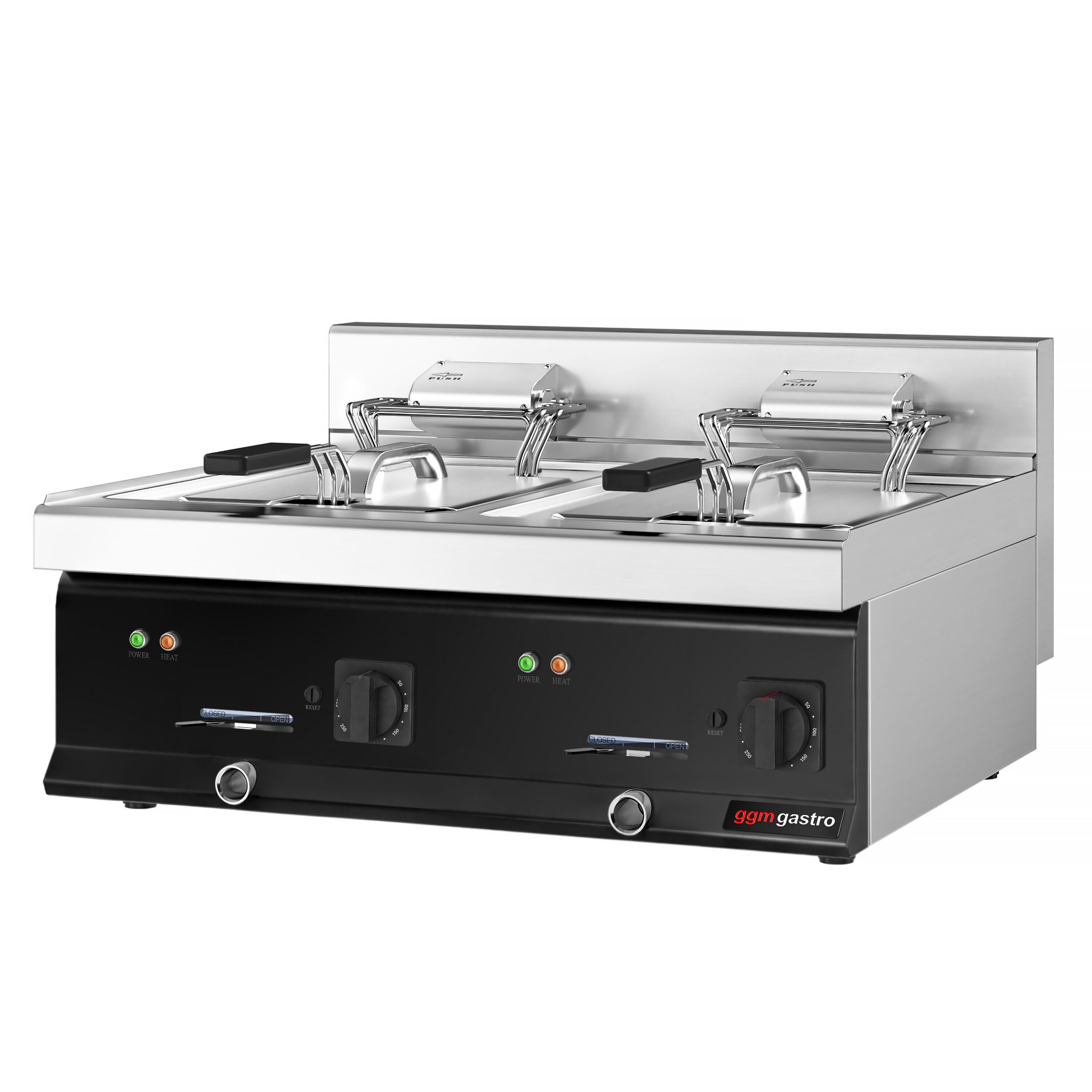 Fritüür 10 + 10 l, 16 kW