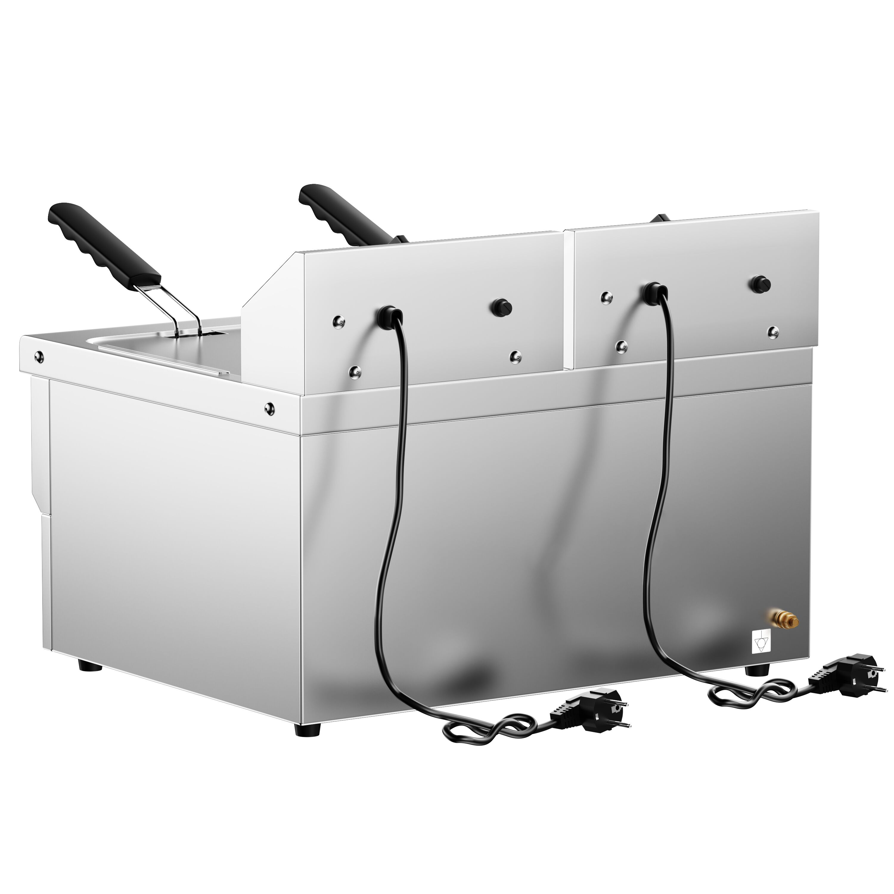 Fritüür 8 + 8 l, 6,5 kW