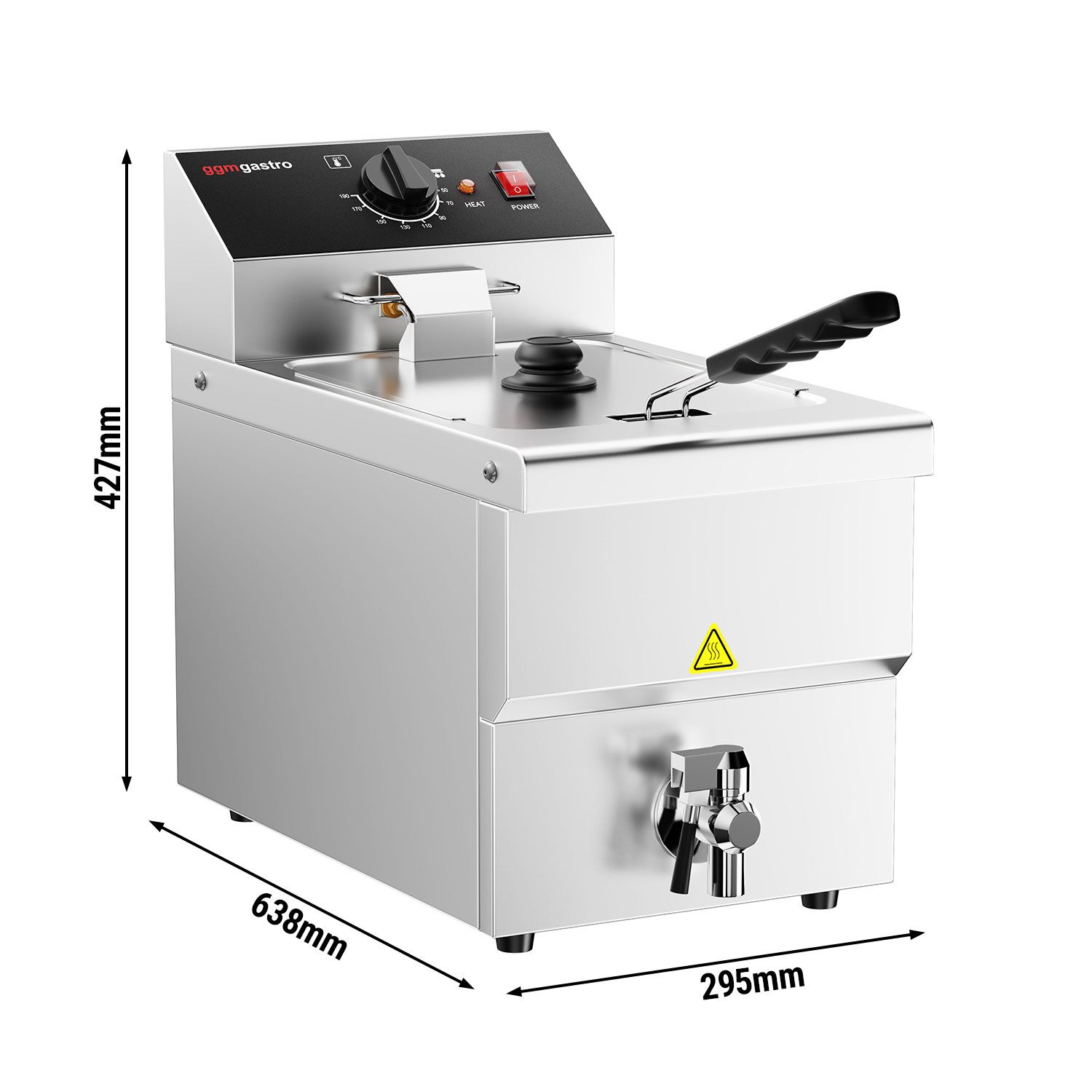 Elektrifritüür 8 l, 3,25 kW