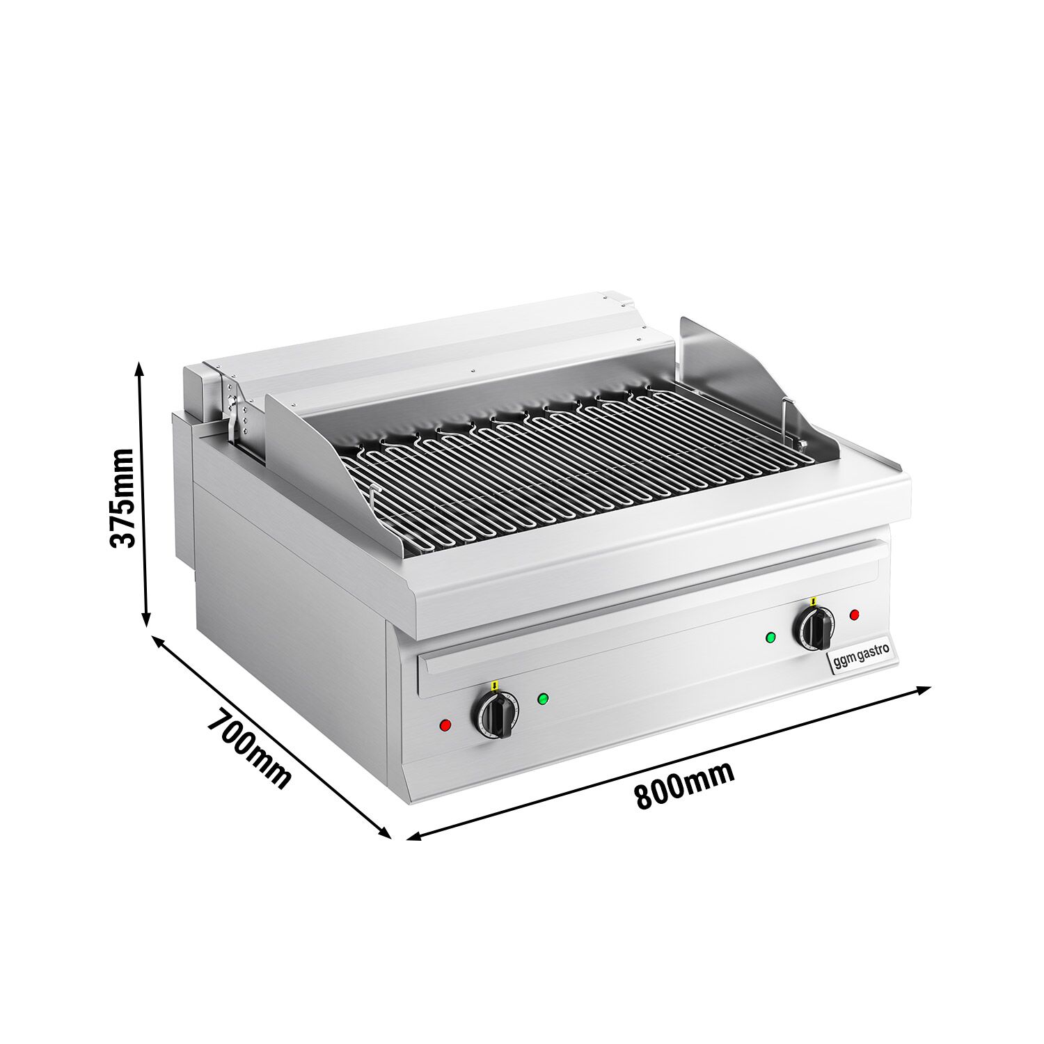 Vesigrill 8,75kW, 2 põletit