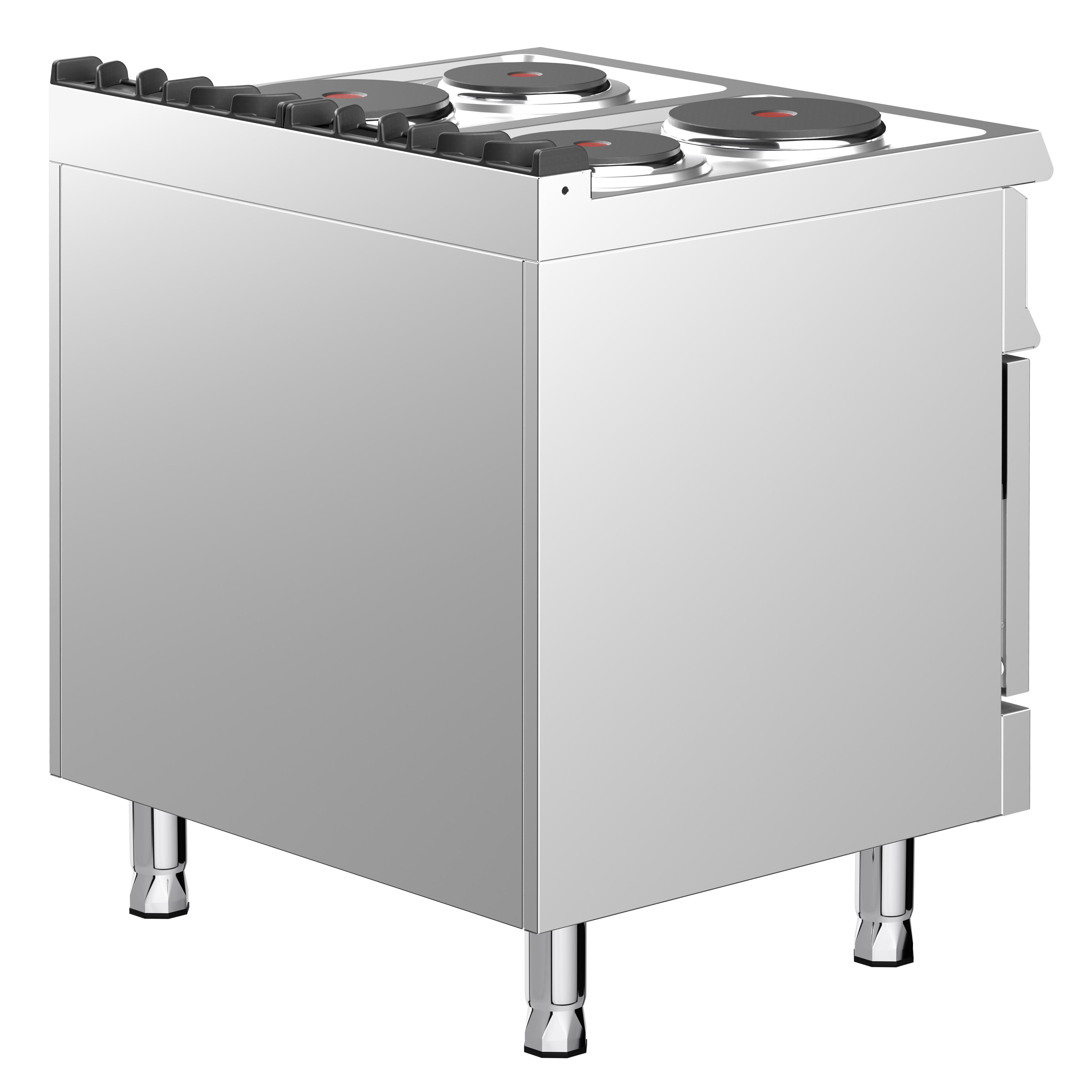 Gaasipliit ahjuga 4-plaati 15,2kW