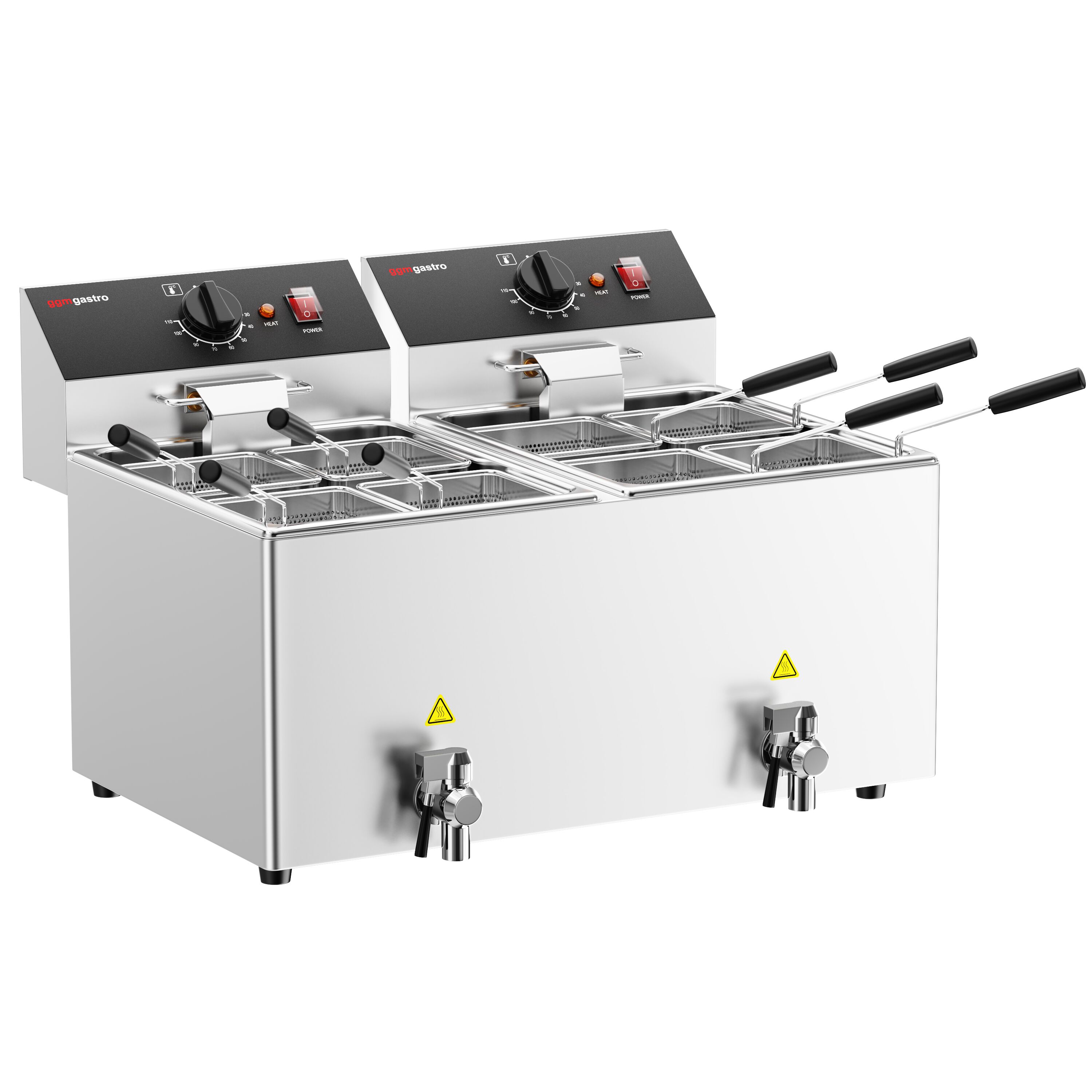 Topelt pastakeetja 8+8L, 8 korvi