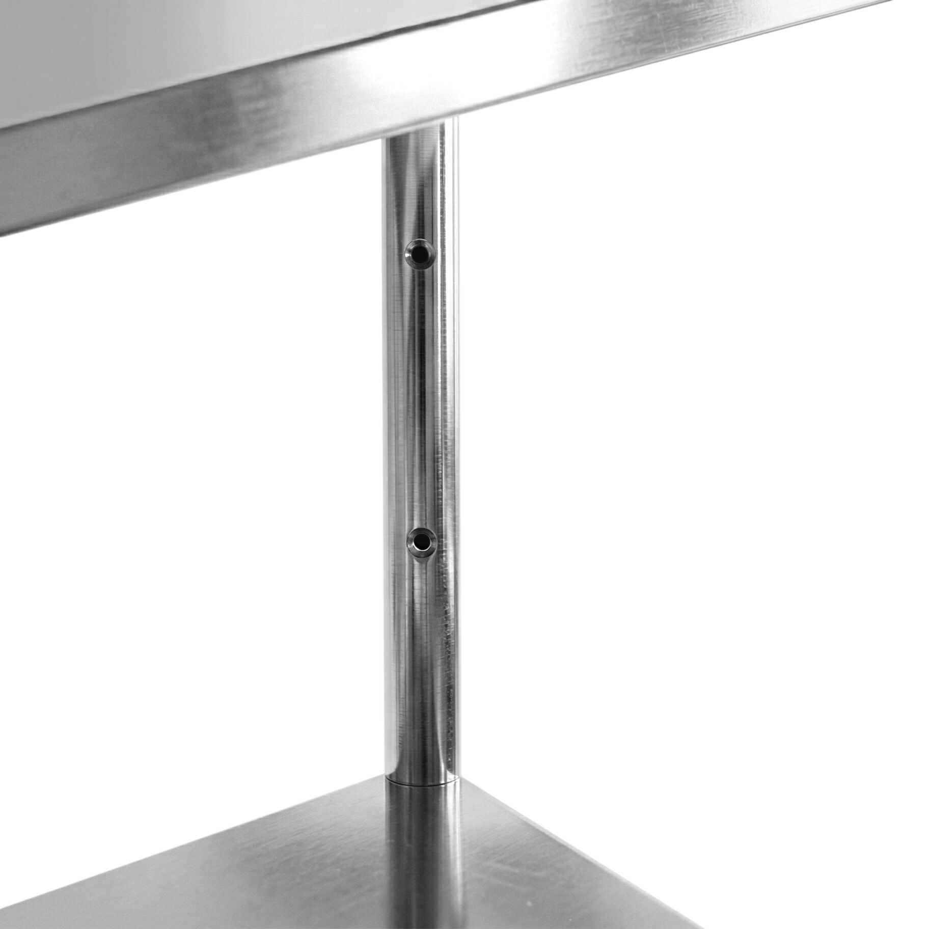 Roostevaba riiul 1020×500mm, 4 riiulit