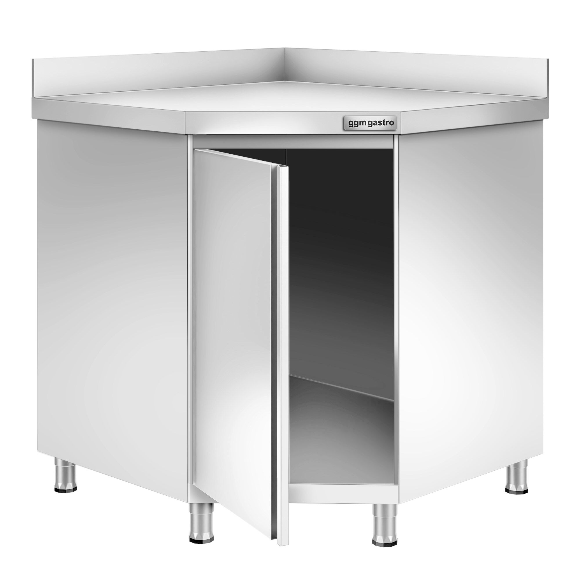 Roostevaba nurgakapp 1000x1000mm, 600mm, tagaserv