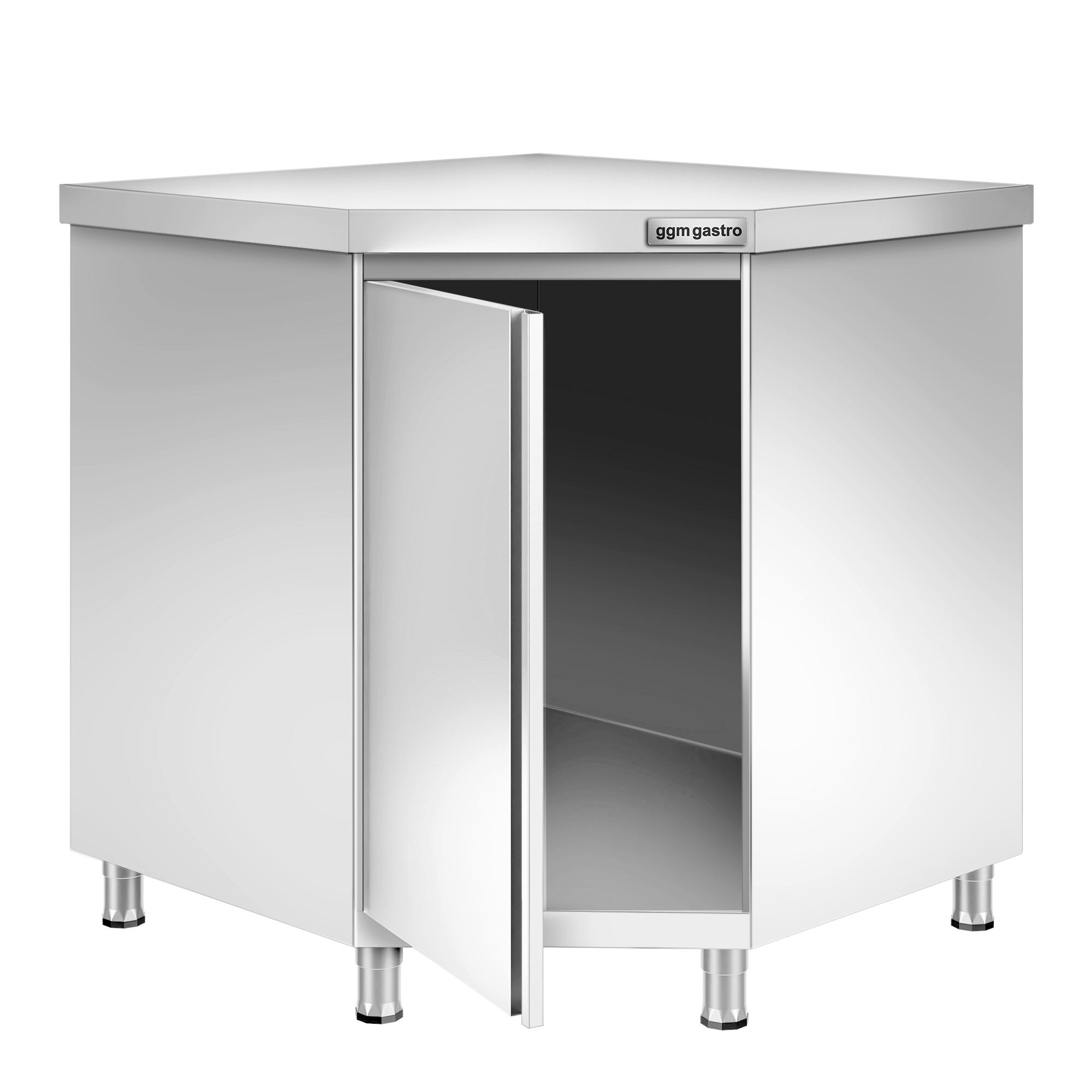 Roostevaba nurgakapp 1000x1000mm, 700mm, tiibustega