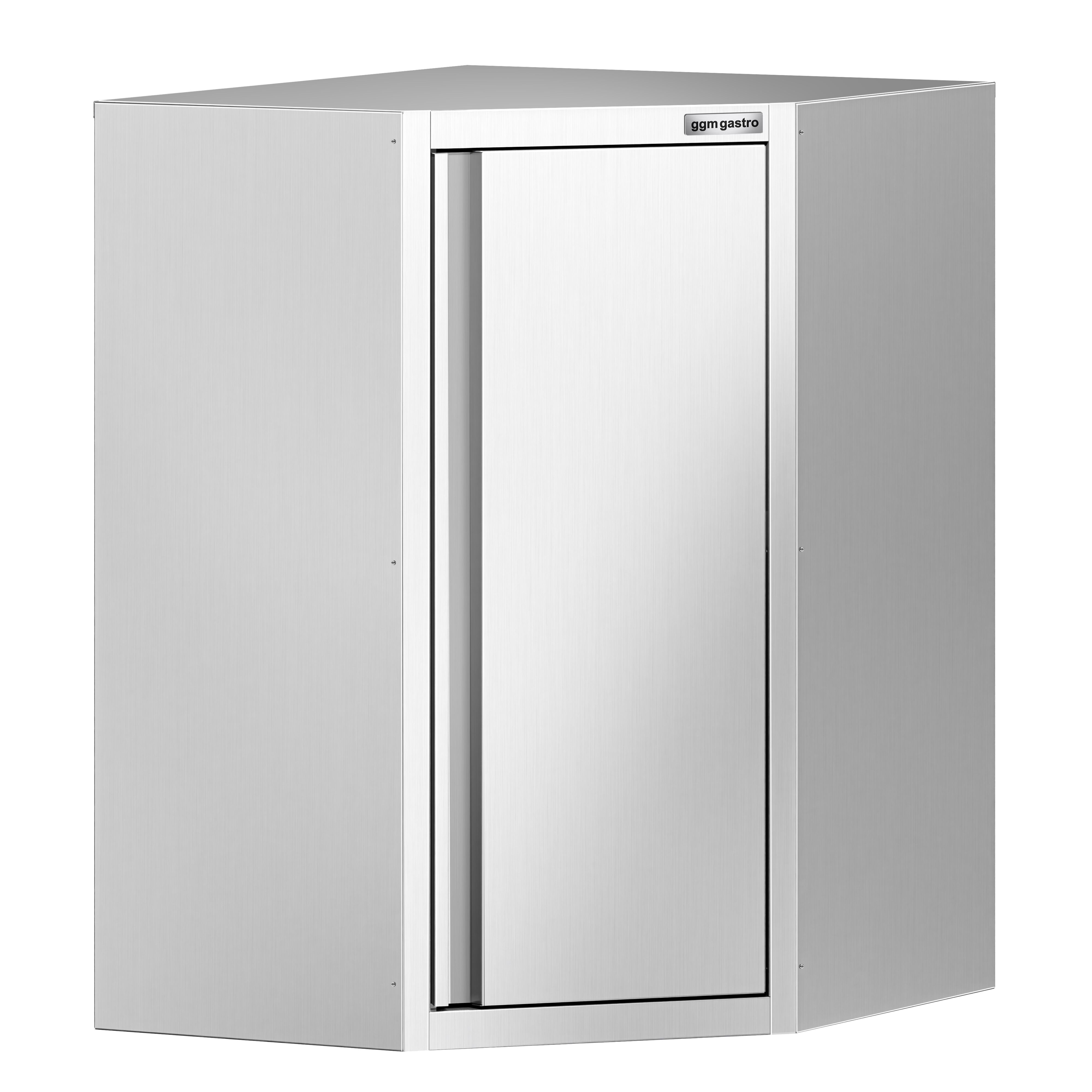 Roostevaba seinakapp 700 x 700 x 1000 mm, tiibustega