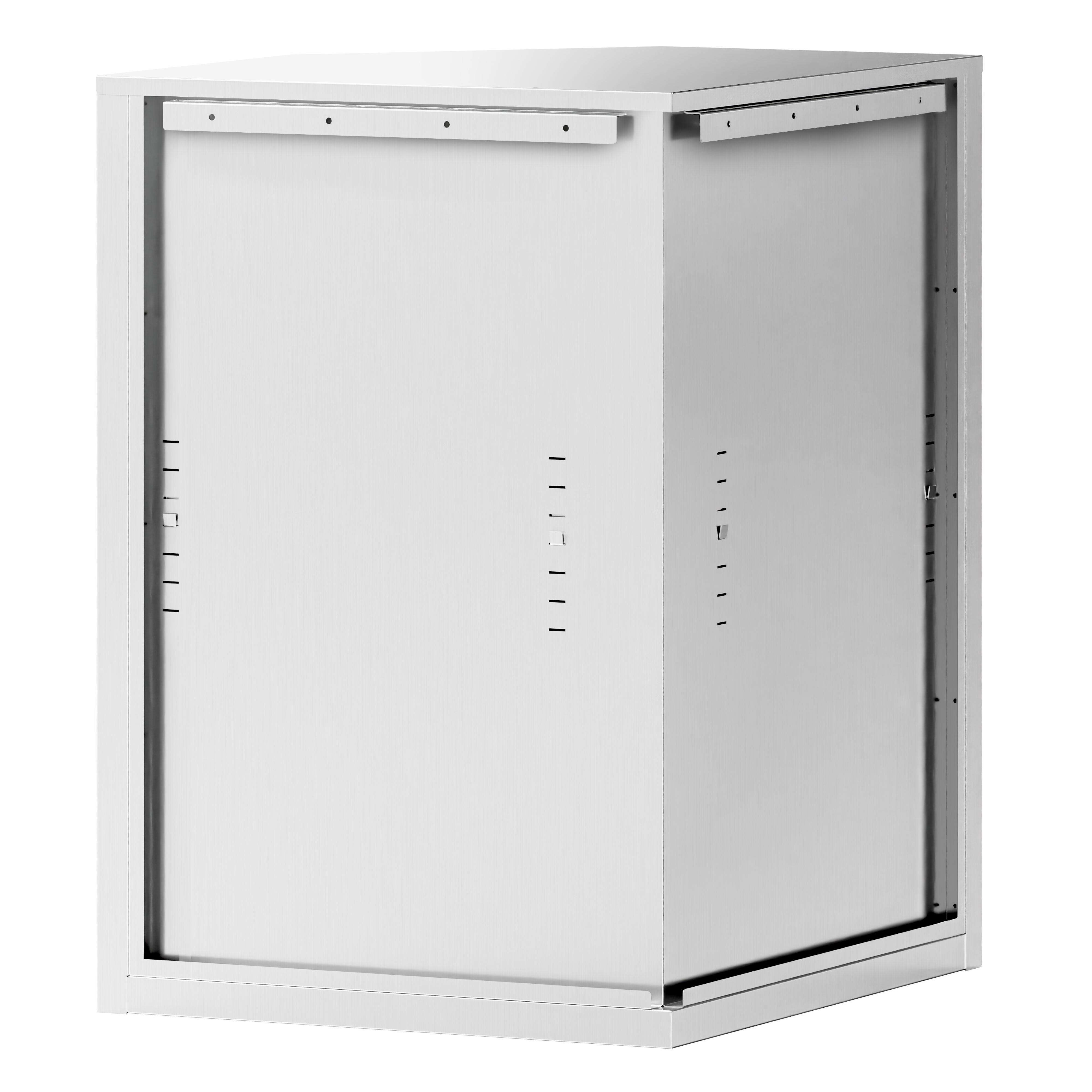 Roostevaba seinakapp 700 × 700 × 1000 mm, tiibustega