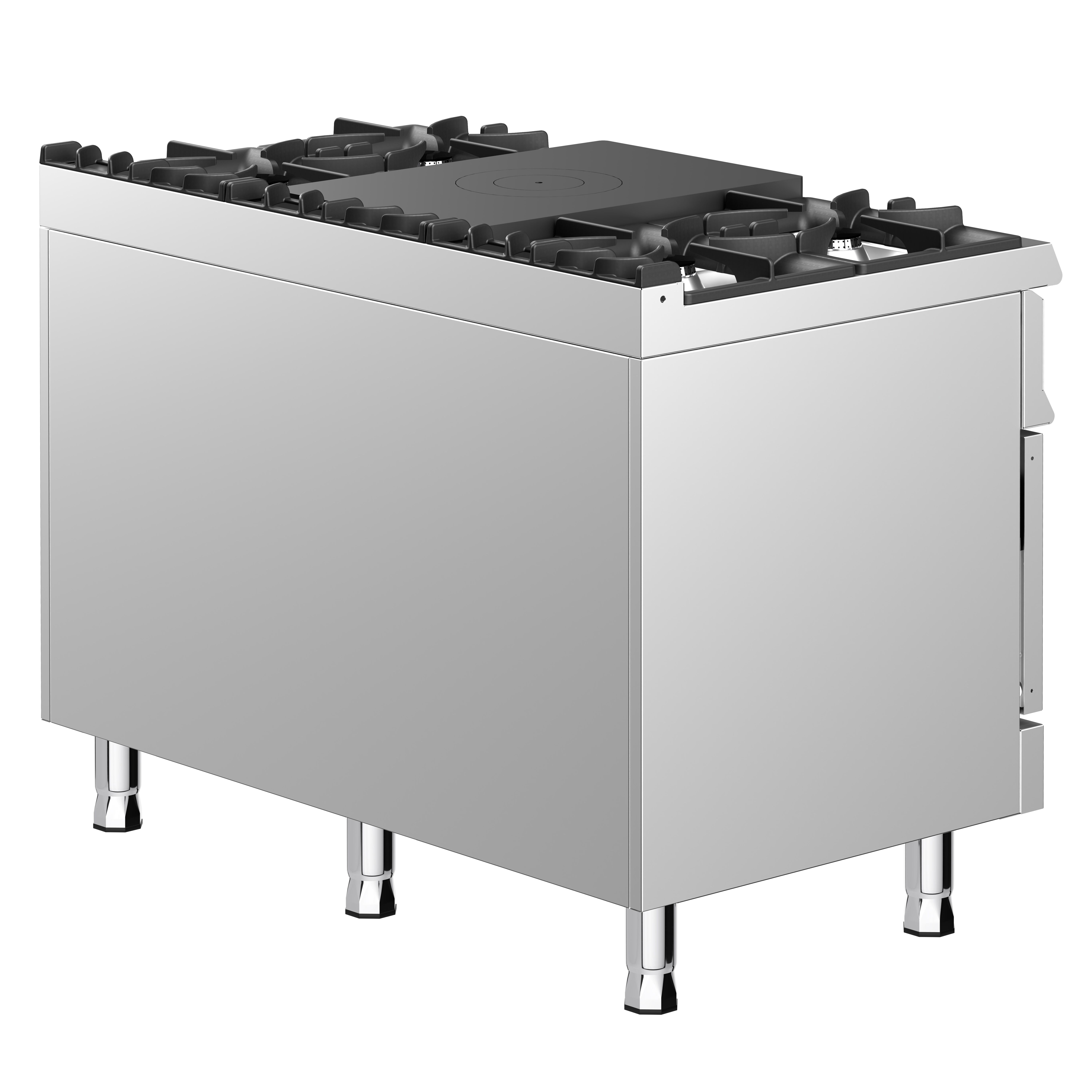 Gaasipliit ahjuga 5-põletiga 39,5kW