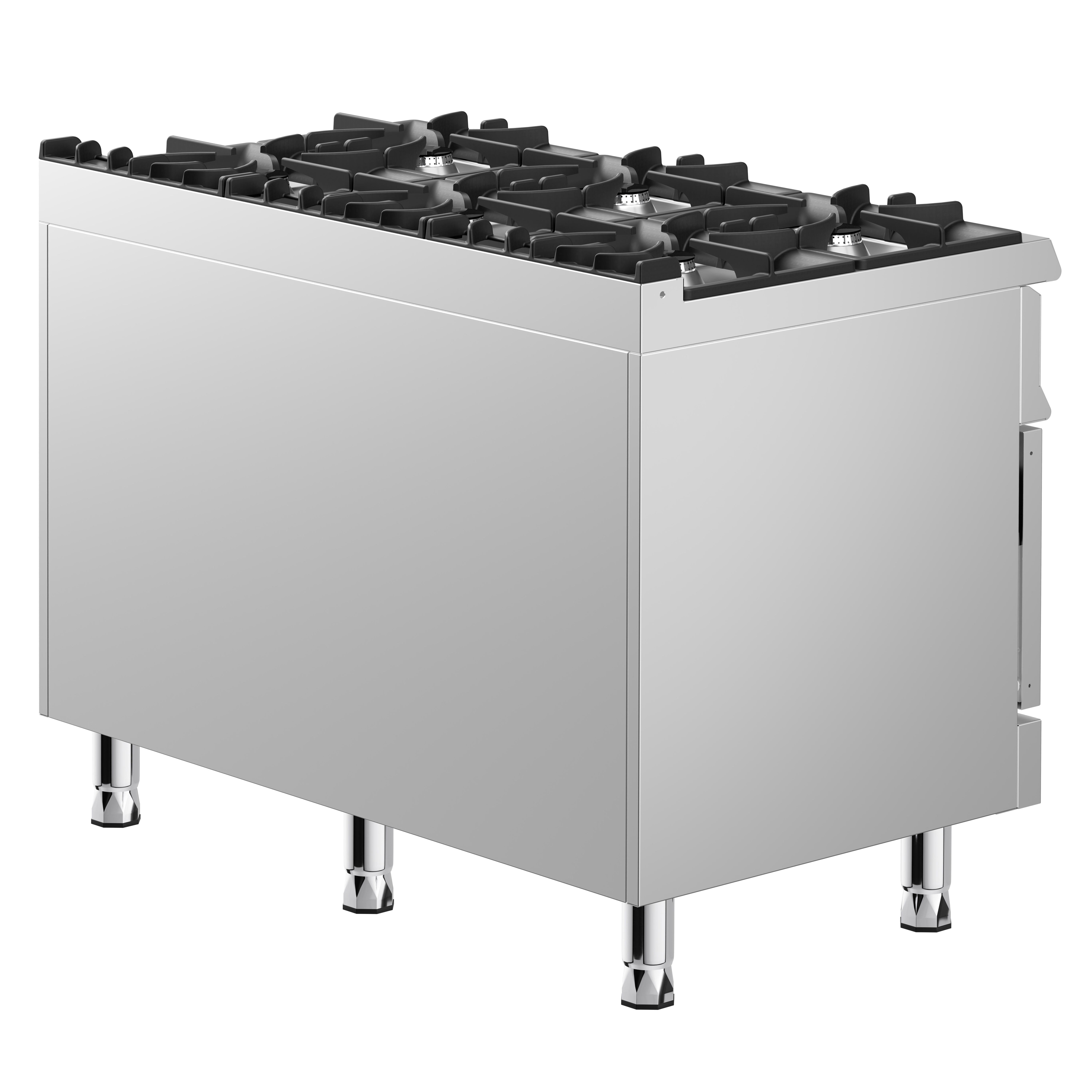 Gaasipliit ahjuga 6-põletiga 45kW