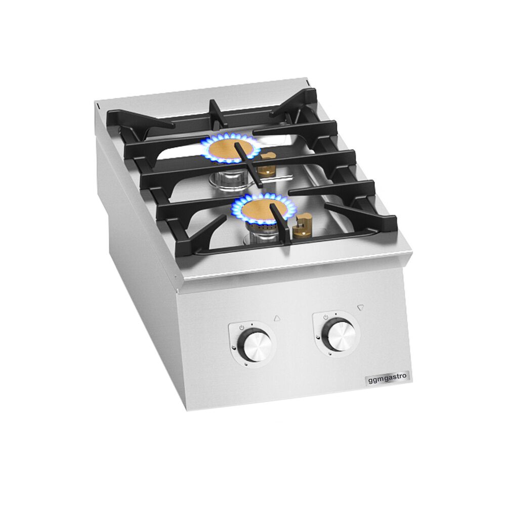 Gaasipliit 2-põletiga 12kW