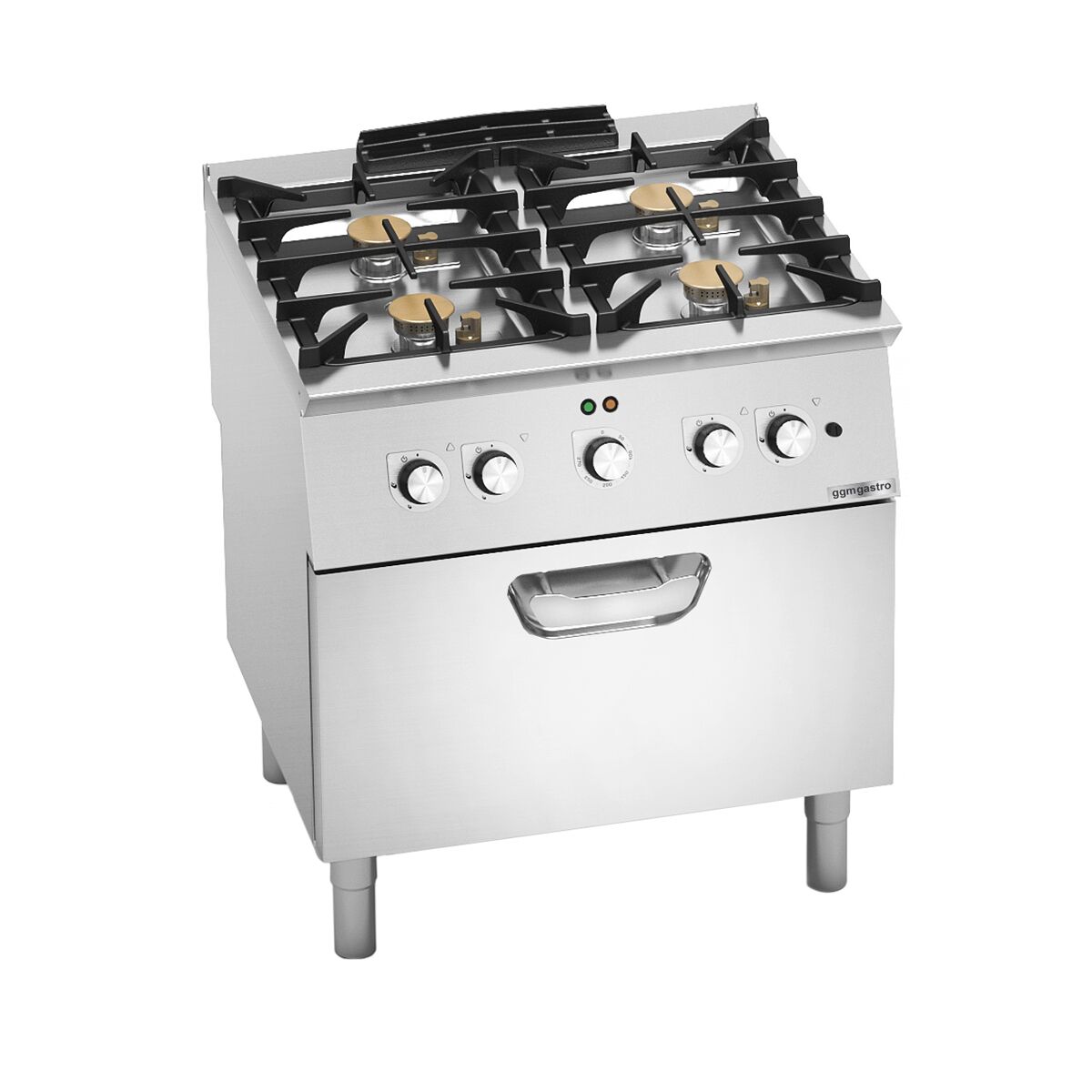 Gaasipliit ahjuga 4-põletiga 28,7kW