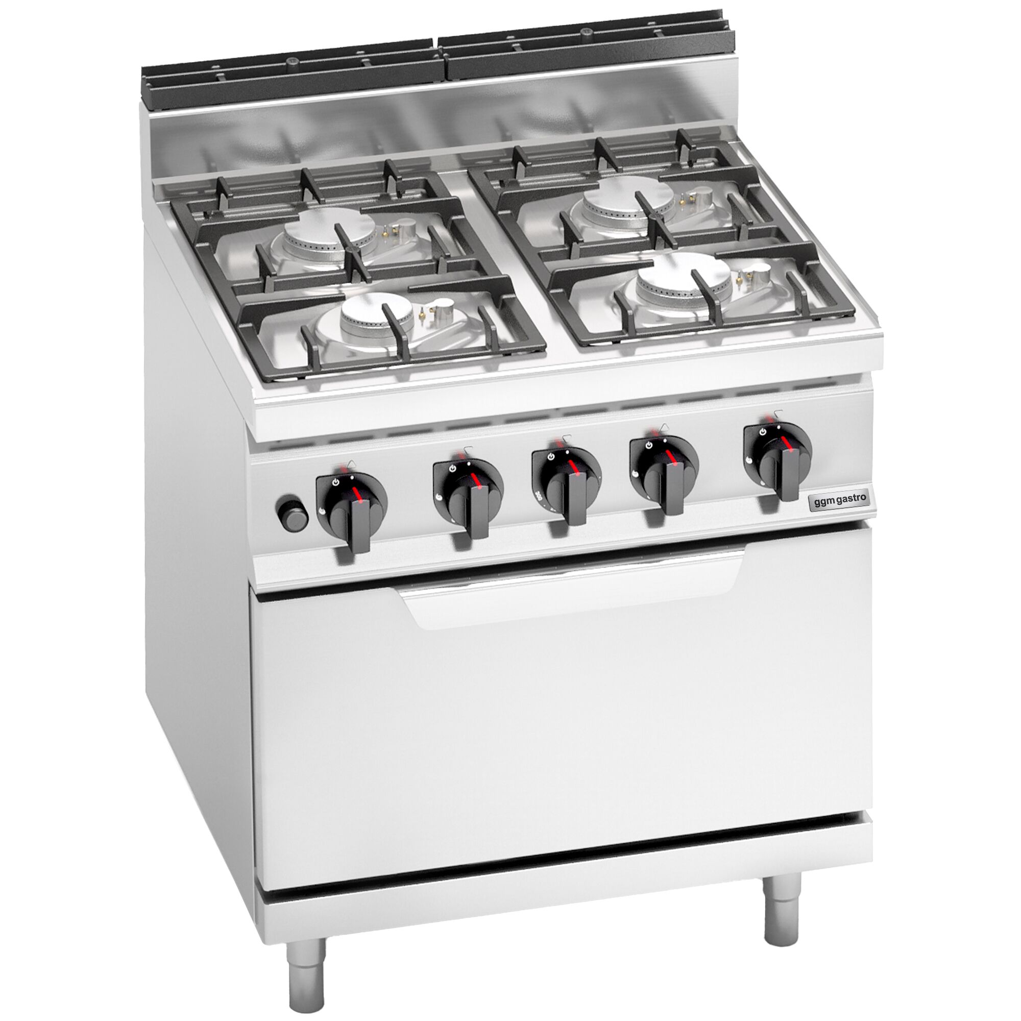Gaasipliit ahjuga 4-põletiga 29,3kW
