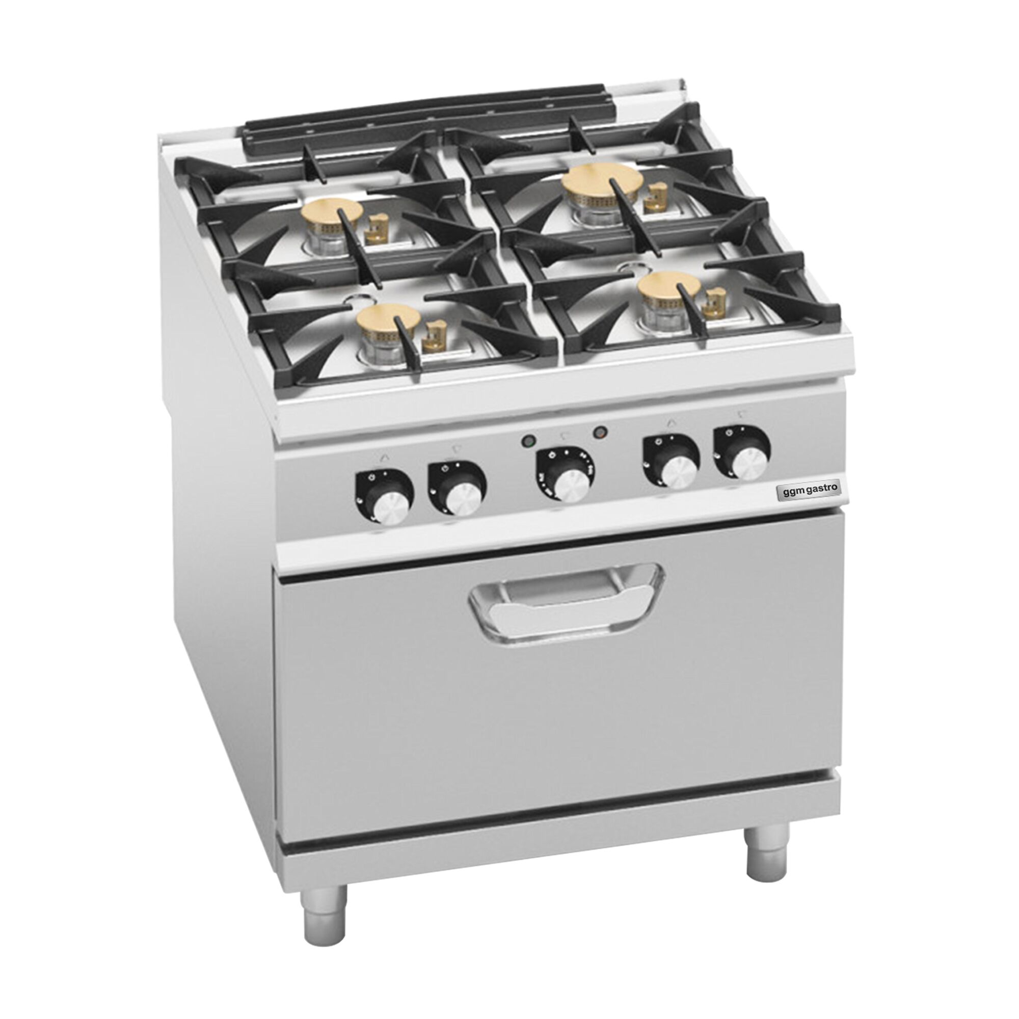 Gaasipliit ahjuga 4-põletiga 32,7kW