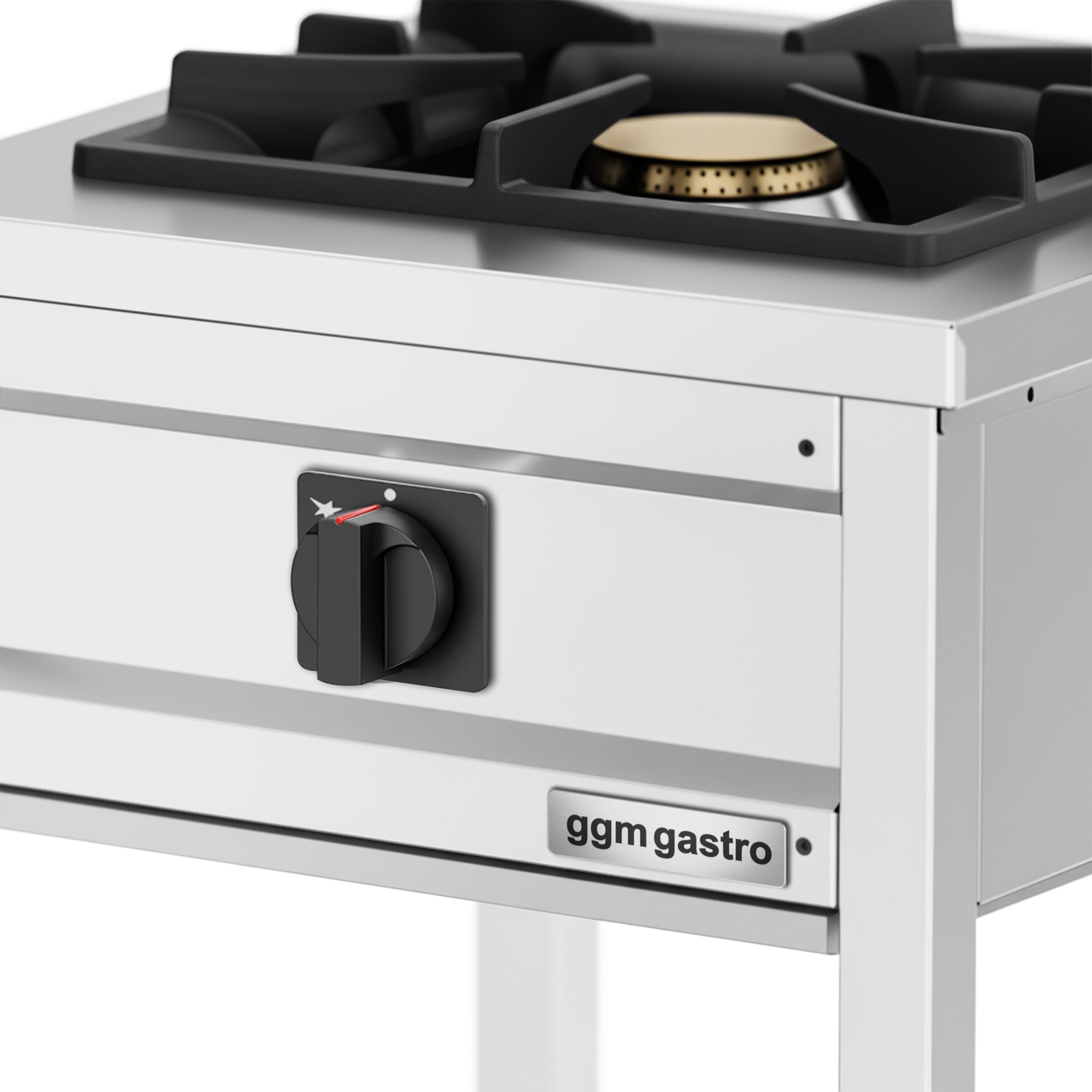 Gaasipliit 1-põletiga riiuliga 8,5kW