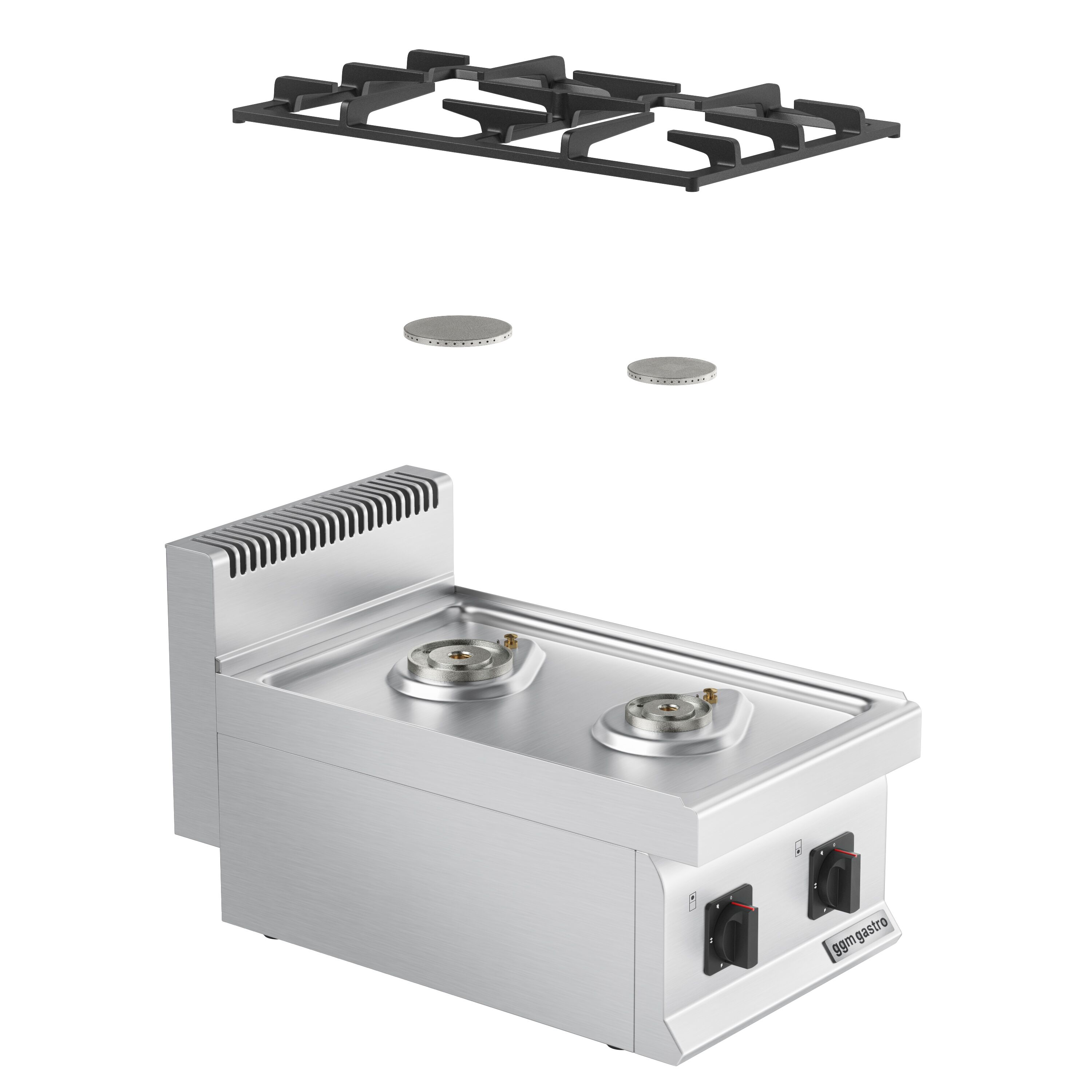 Gaasipliit 2-põletiga 10kW