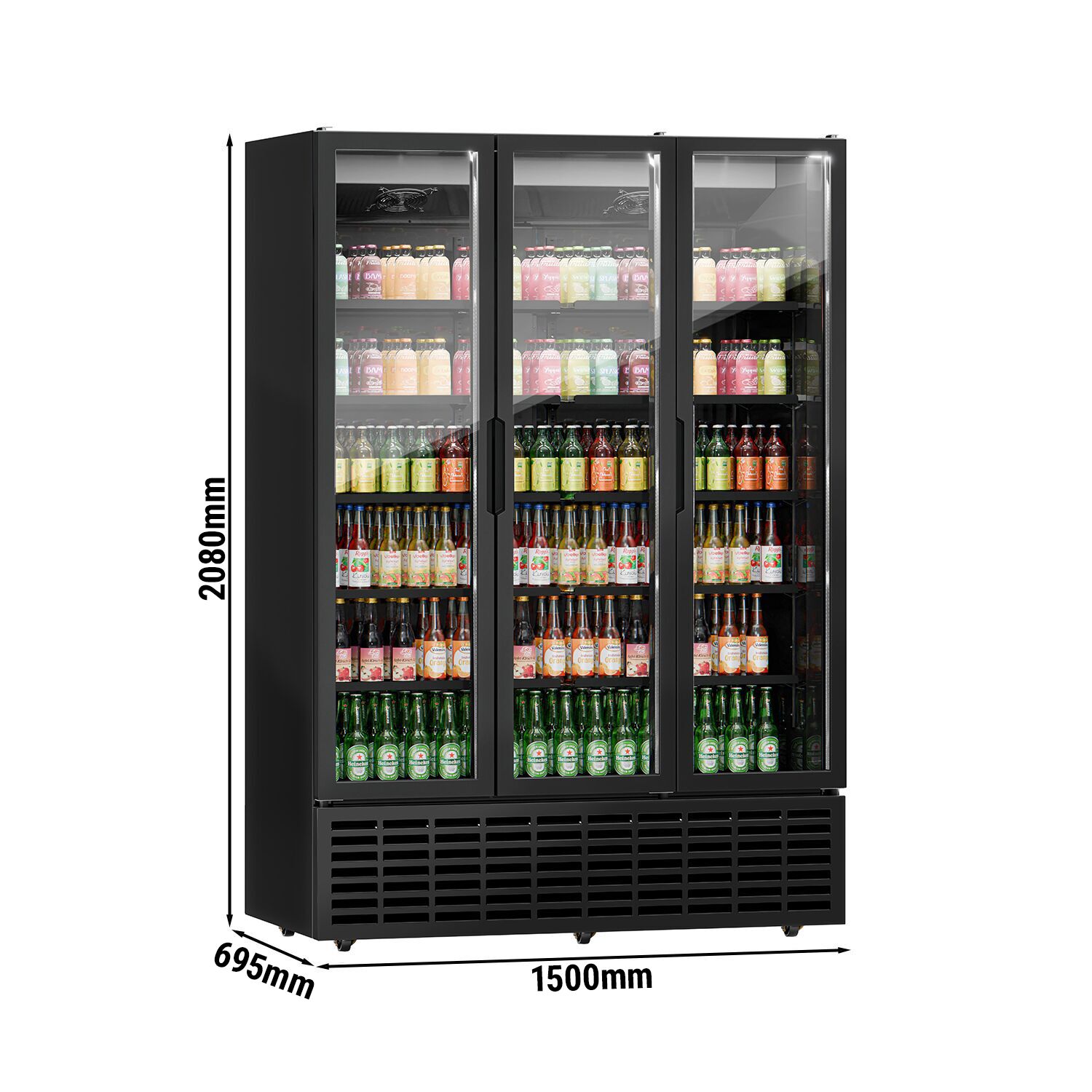Vitriinkülmik, 1500l