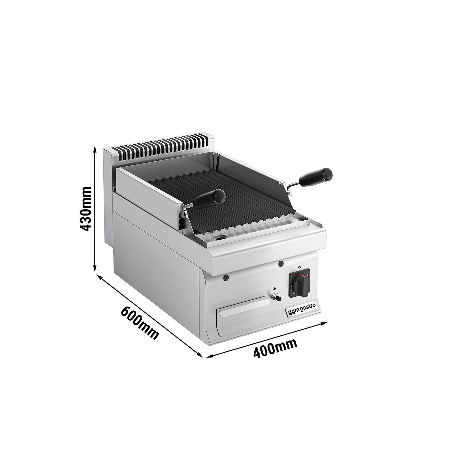 Gaasigrill Mario 600, 400mm lauamudel