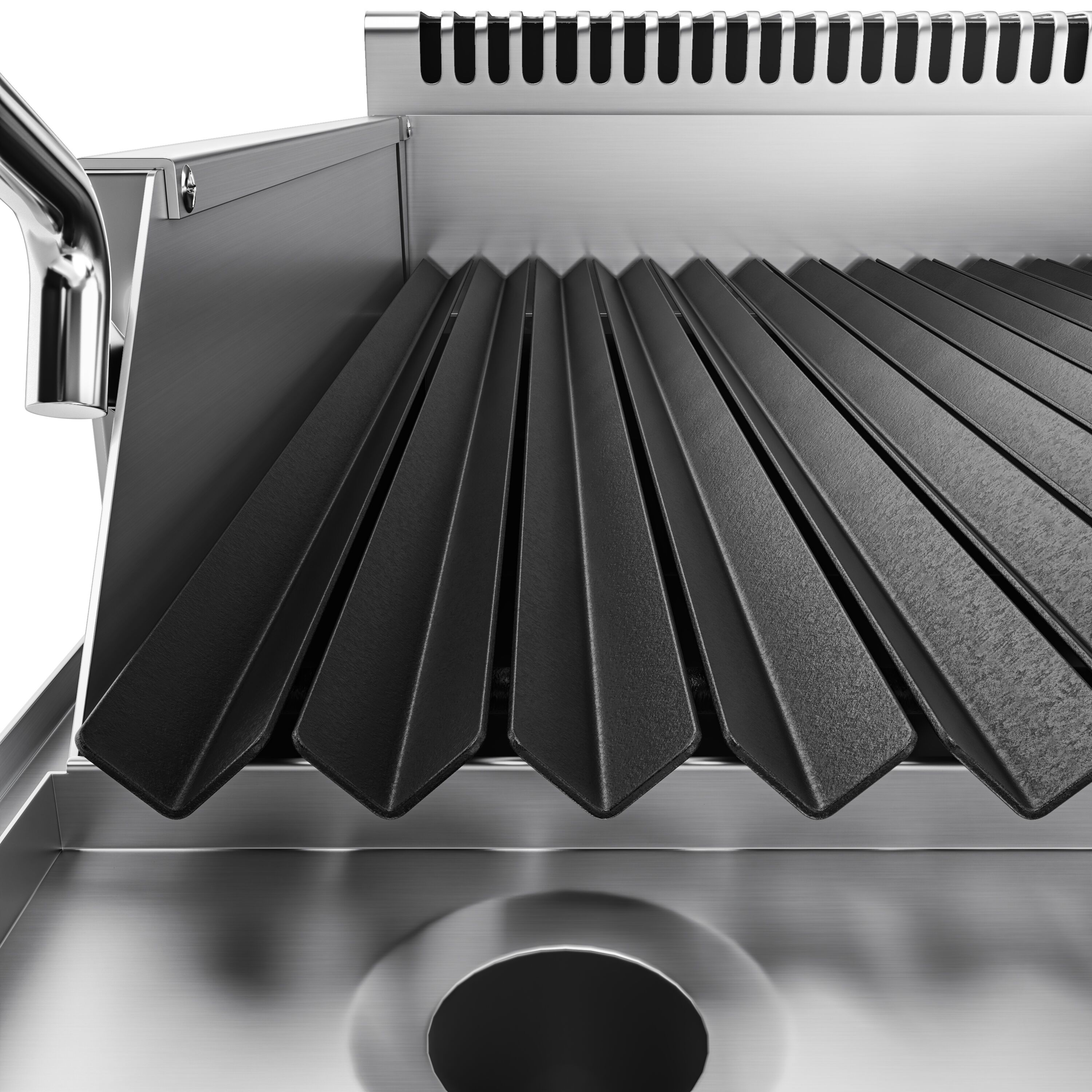 Laavakivigrill Mario 600 aluskapiga