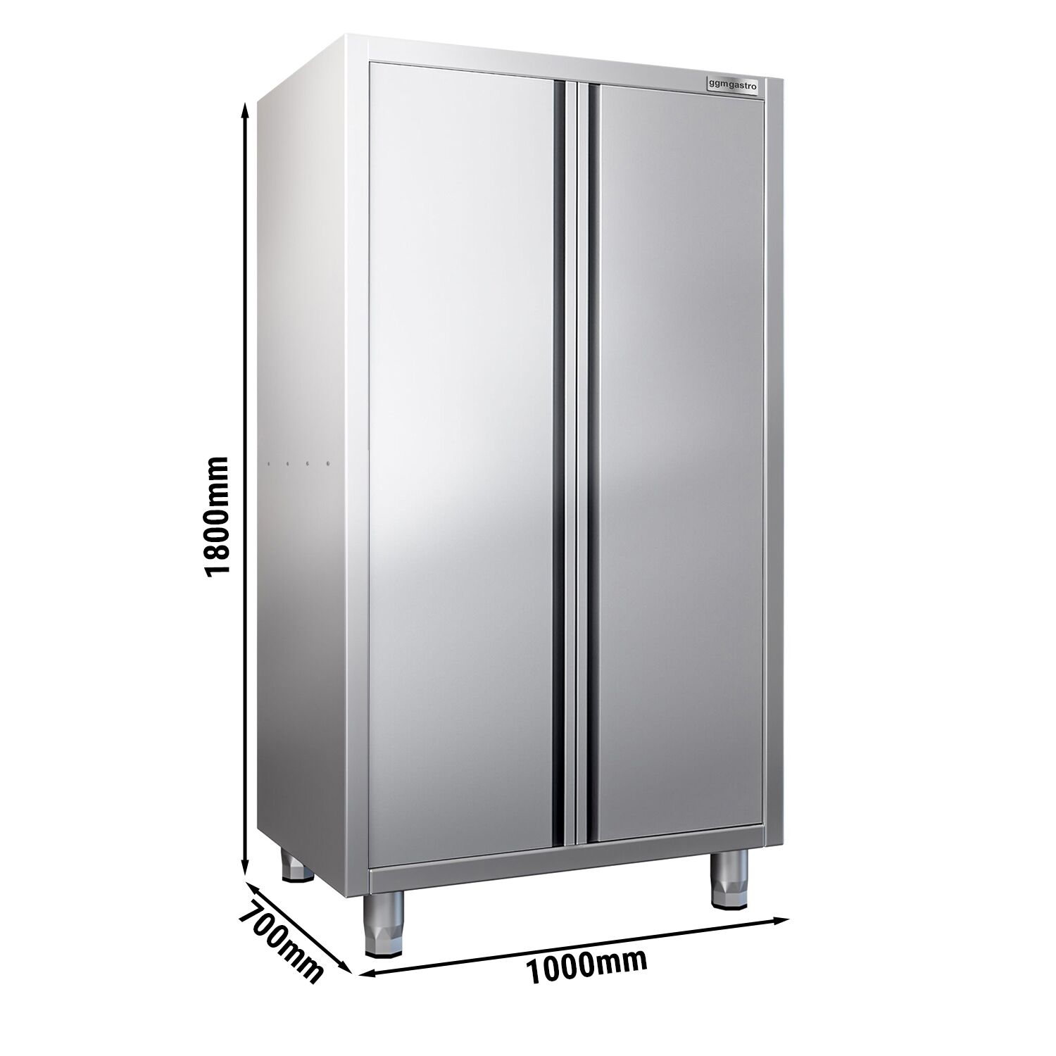 Nõudekapp 1000×700×1800mm, 2 ust