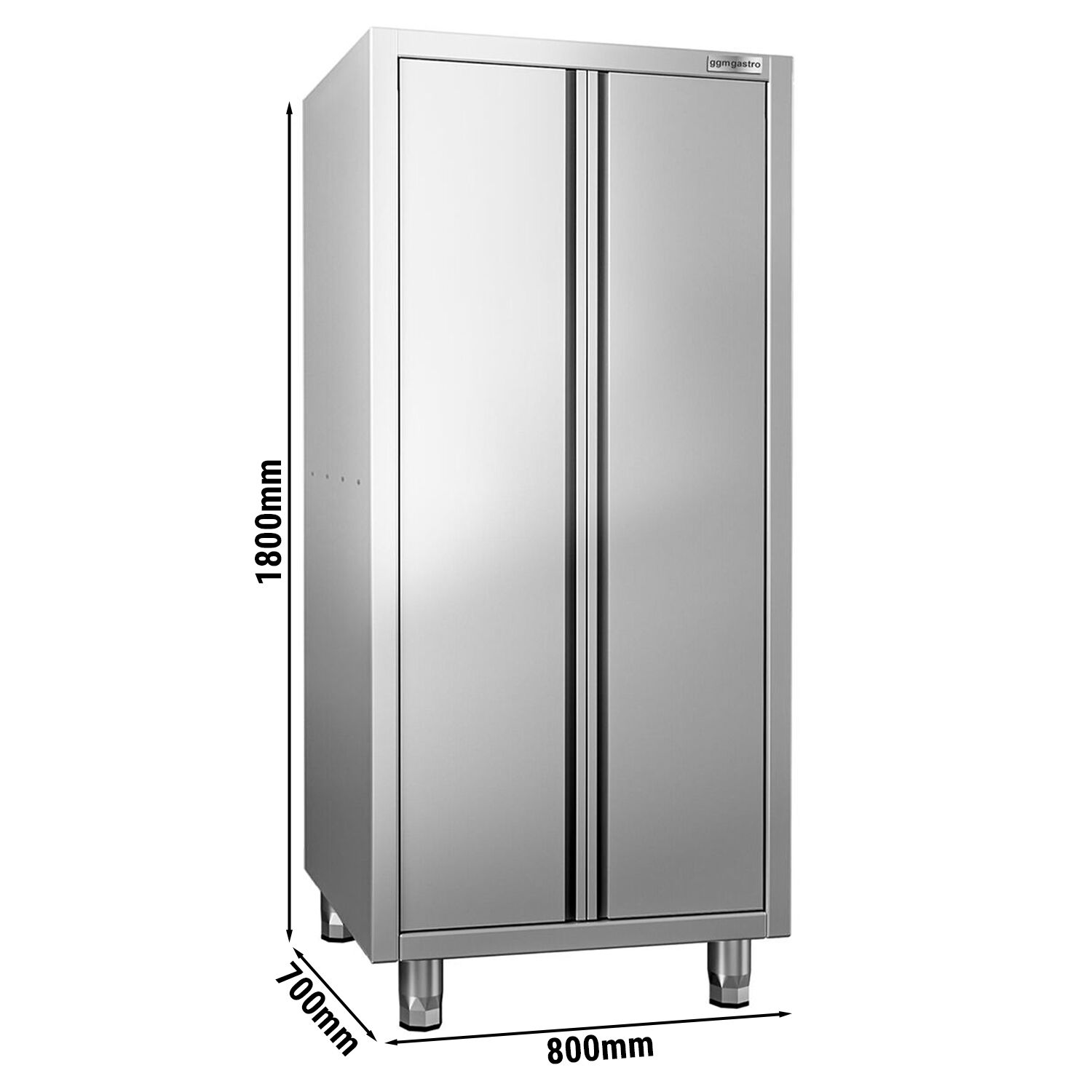 Nõudekapp 800×700×1800mm, 2 ust