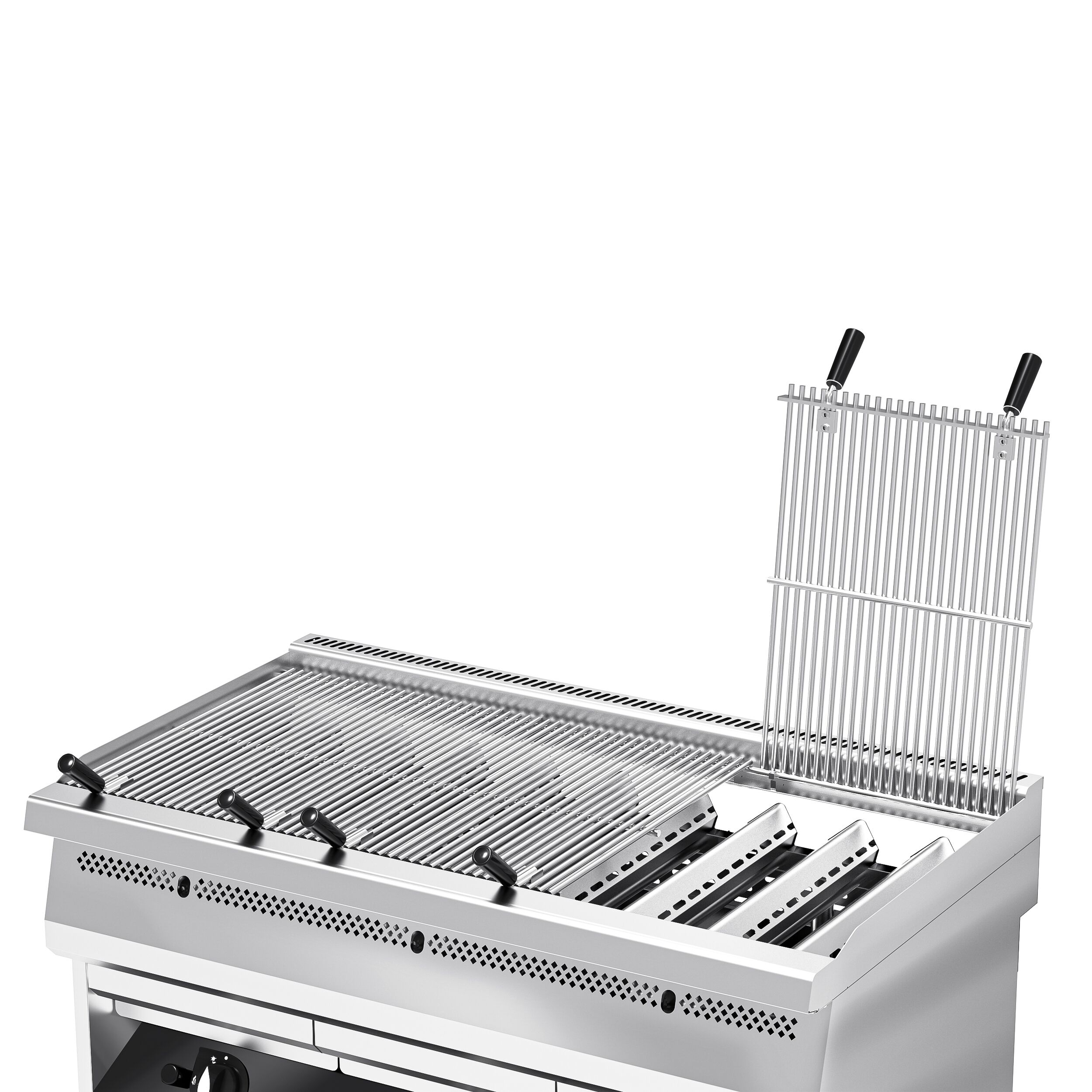 Gaasigrill veevanniga, 3 resti