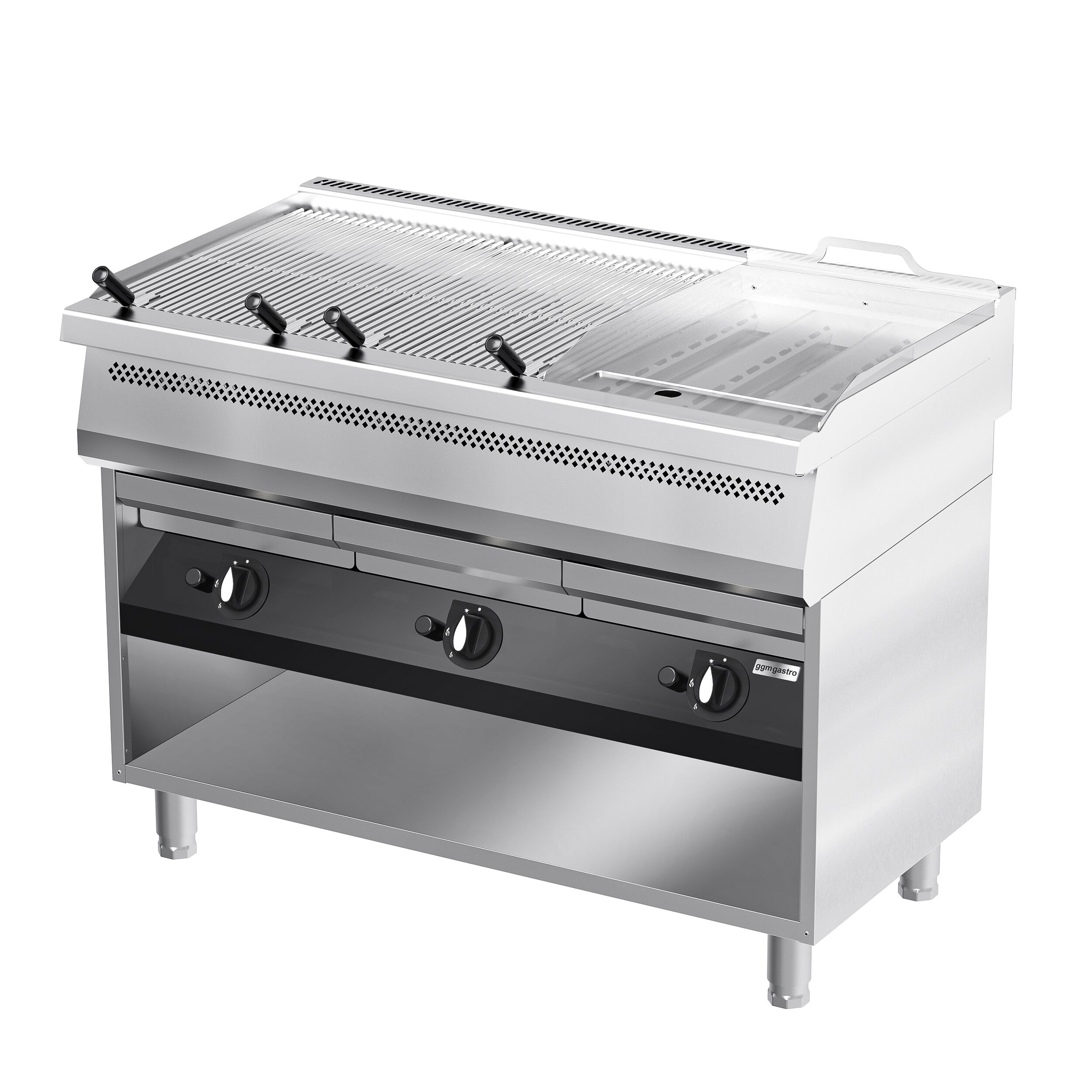 Gaasigrill veevanniga, 3 resti