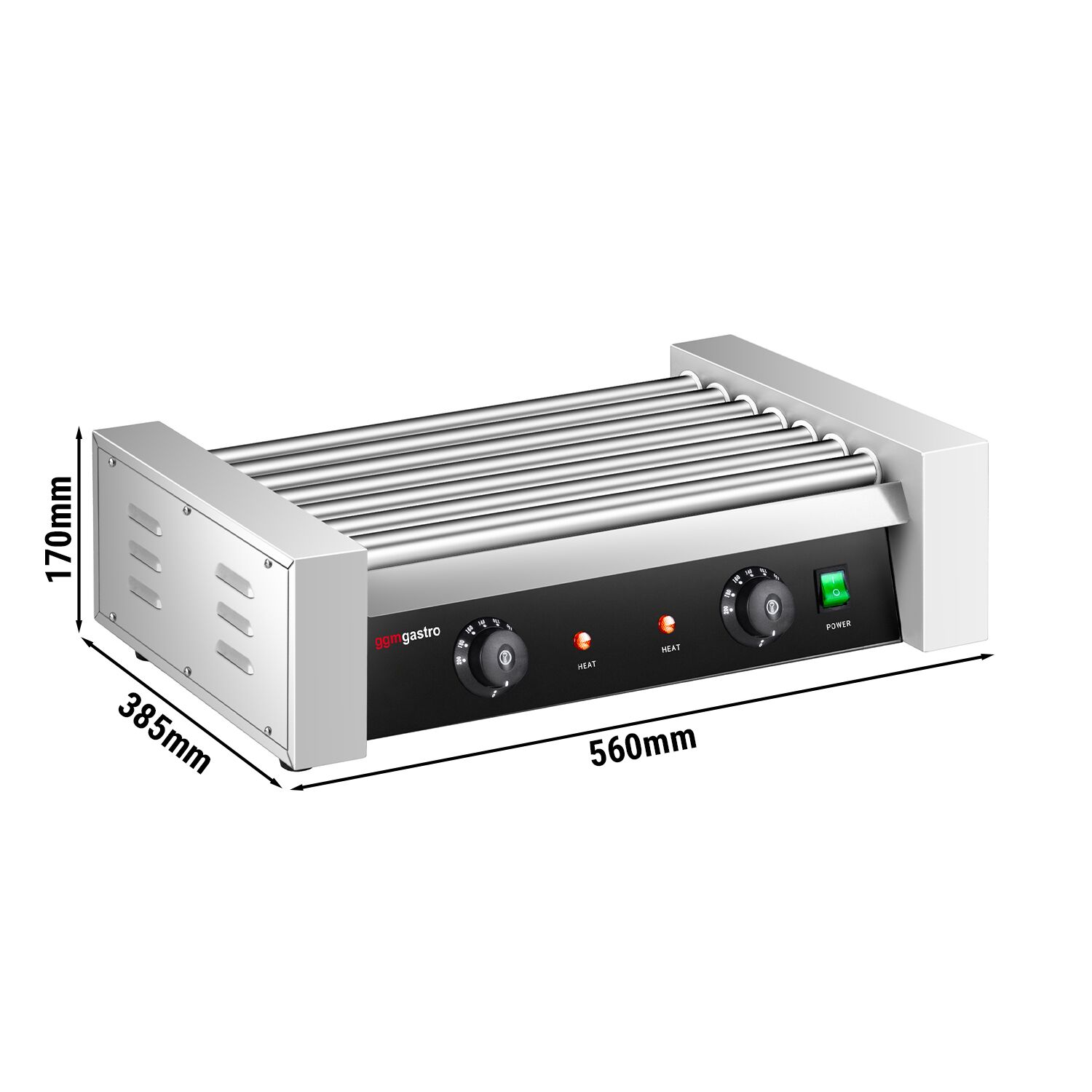 Hot dogi rullgrill 7 rulli