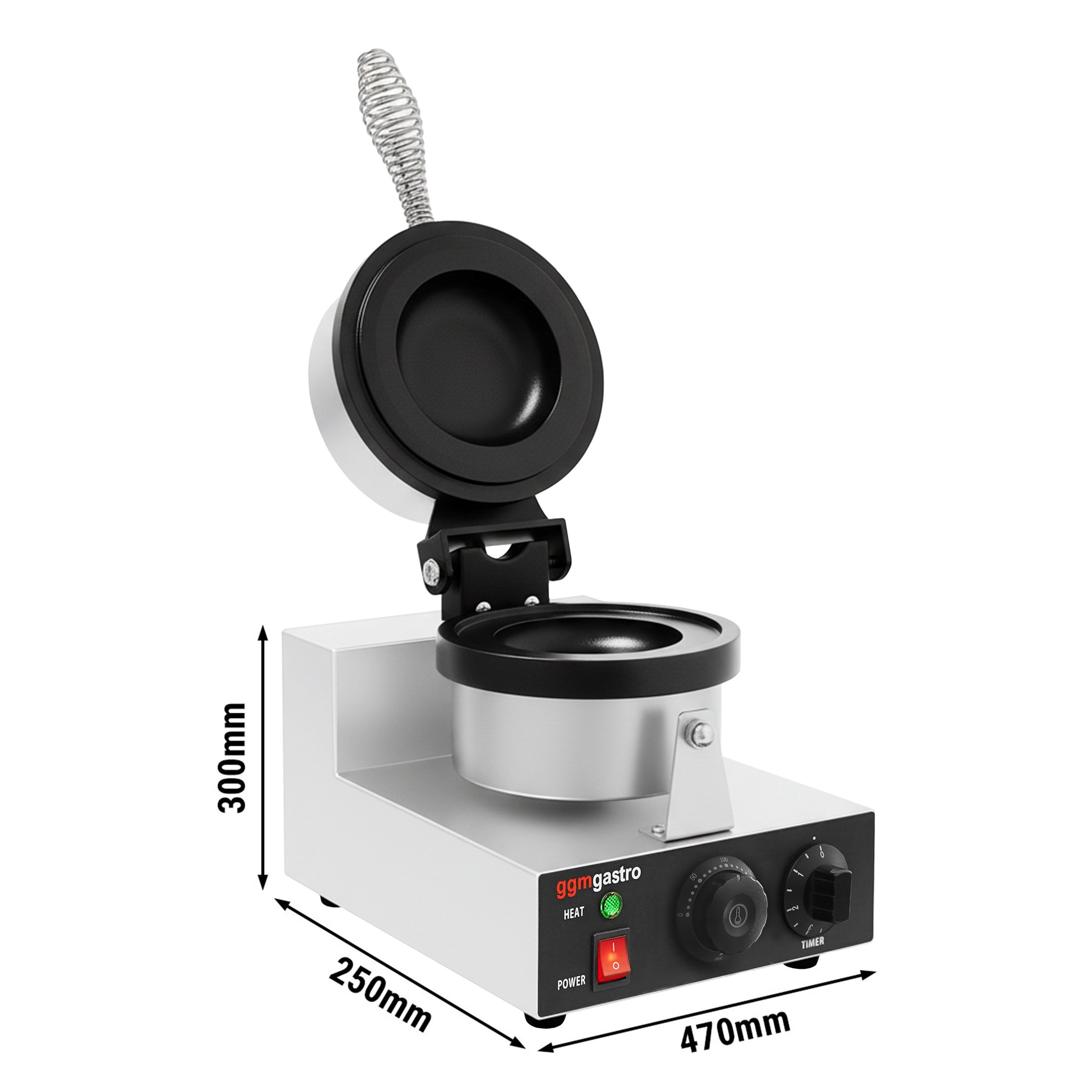 Vahvlimasin, Ø115mm