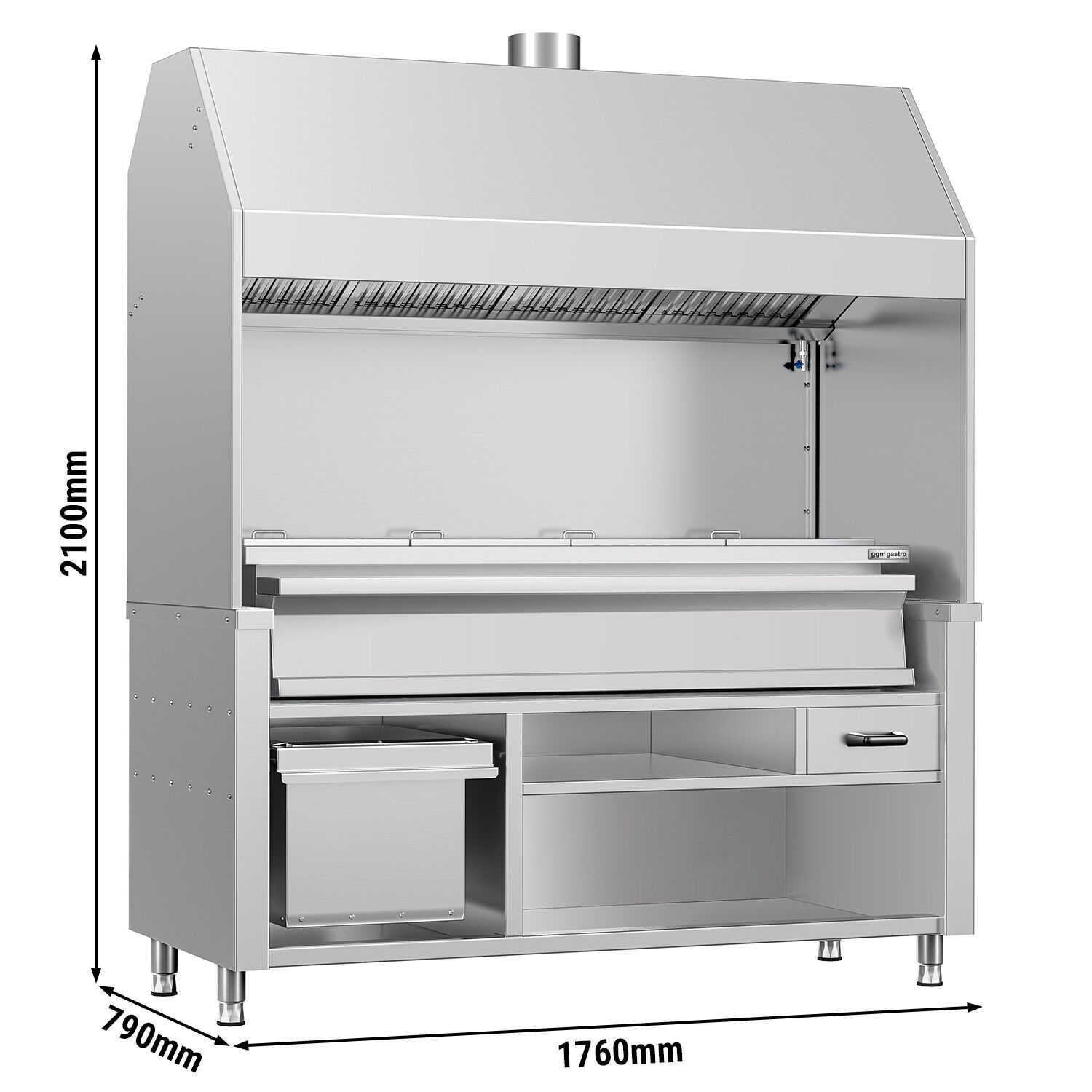 Söegrill 4 grillresti