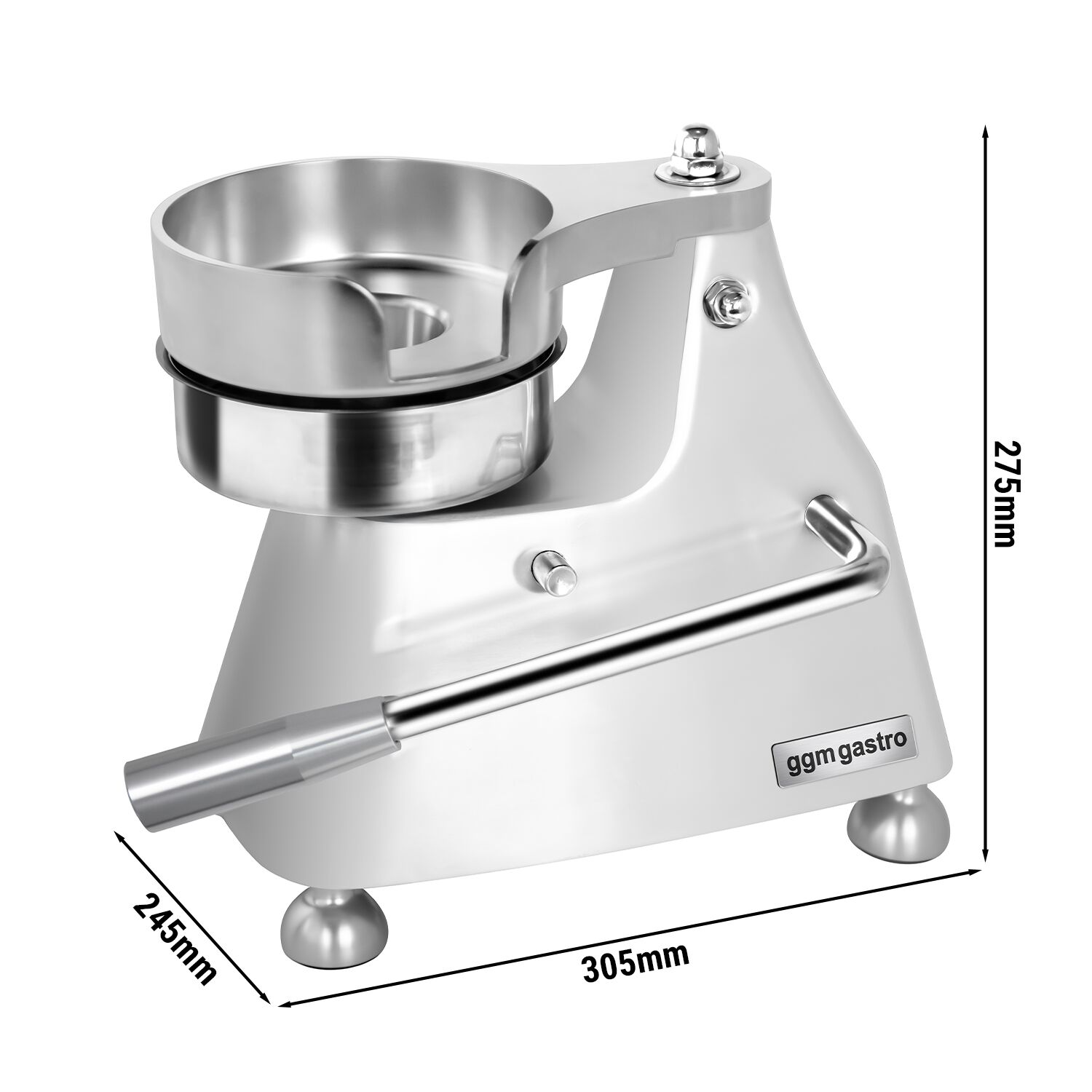 Burgeripress reguleeritav Ø100/130/150mm